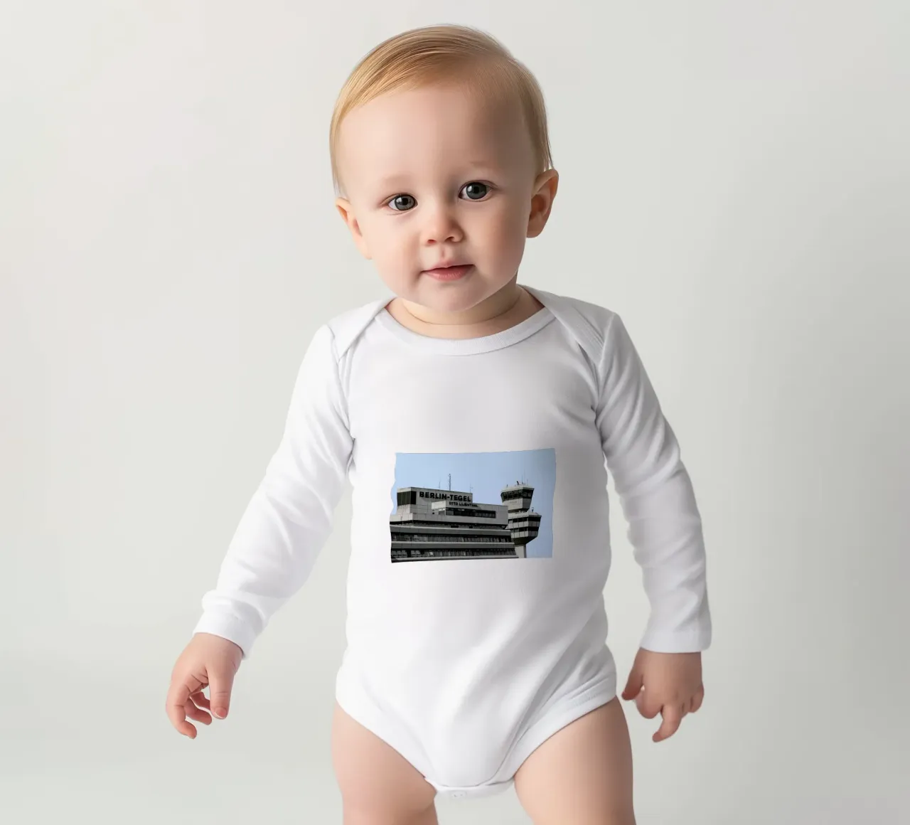 Tegel 2 long-sleeve baby romper by Marc Schulthess