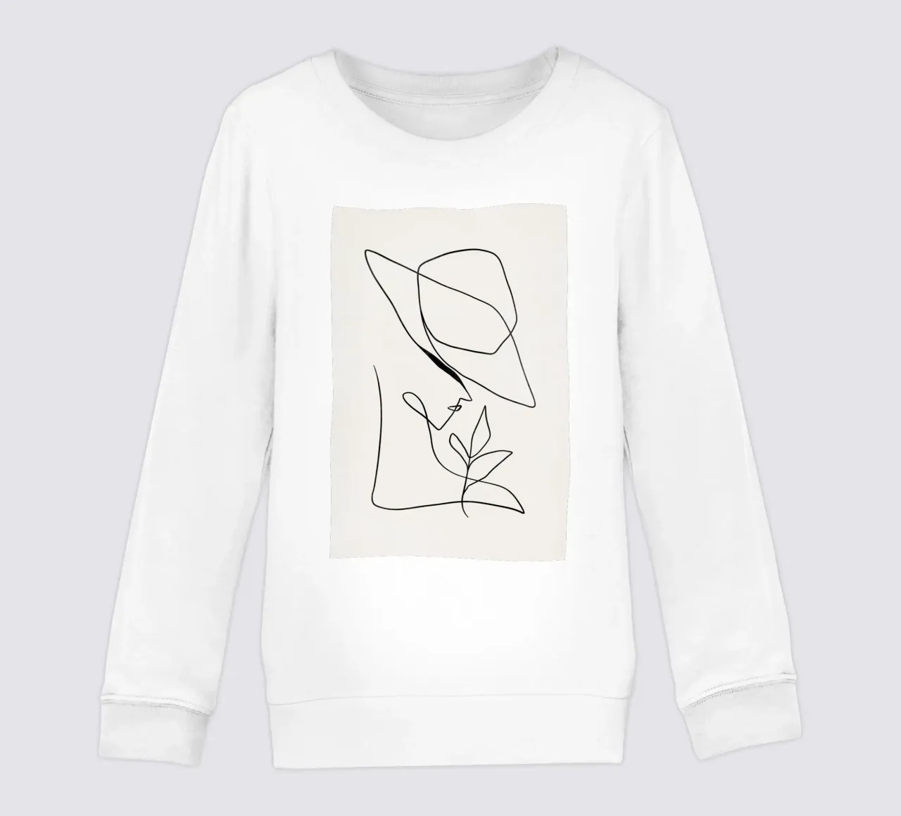 Minimalist Modern Art, Abstract Print kids sweatshirt by AbstractPrints