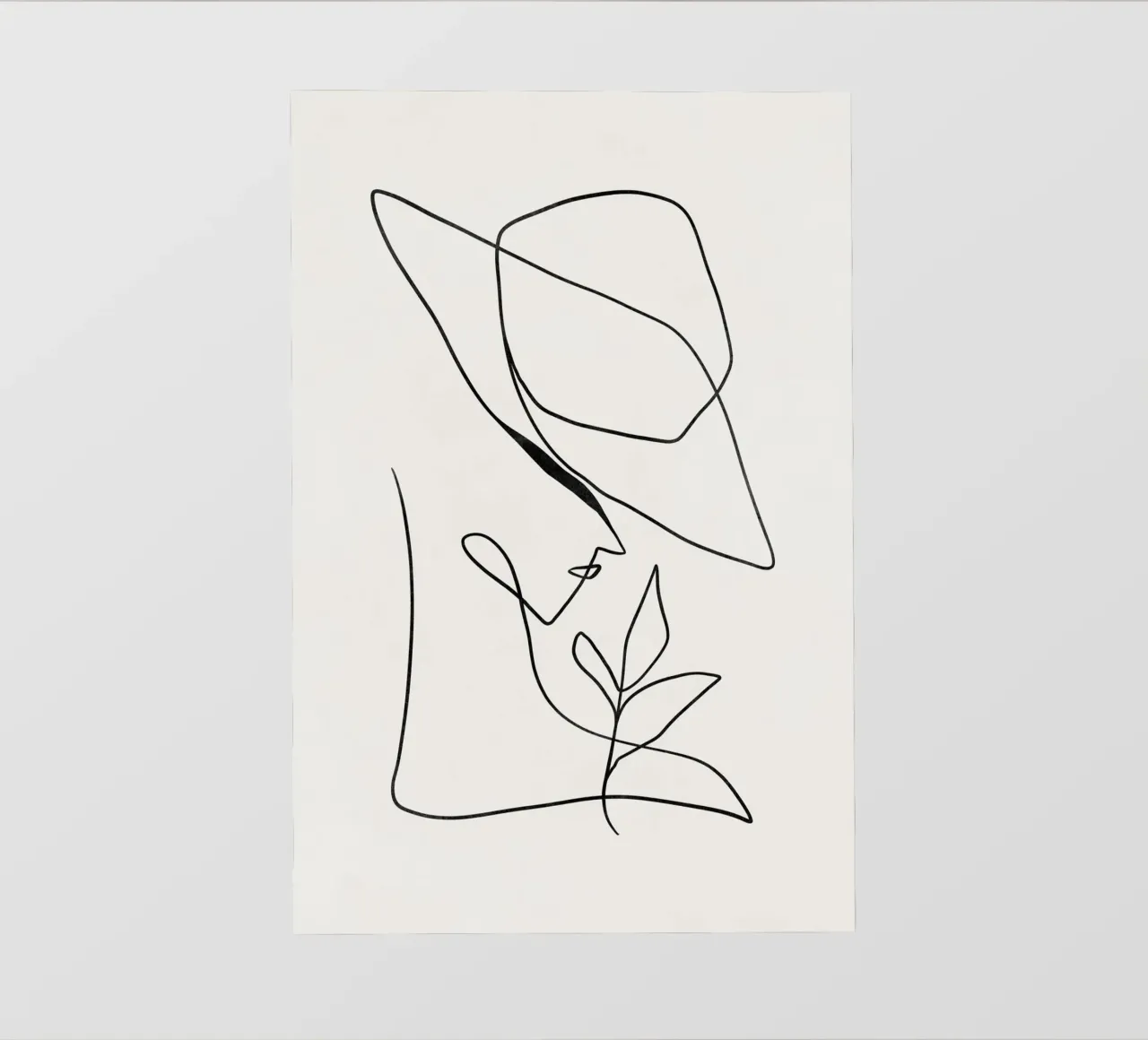 Art moderne minimaliste, imprimé abstrait film rétro-éclairé de AbstractPrints