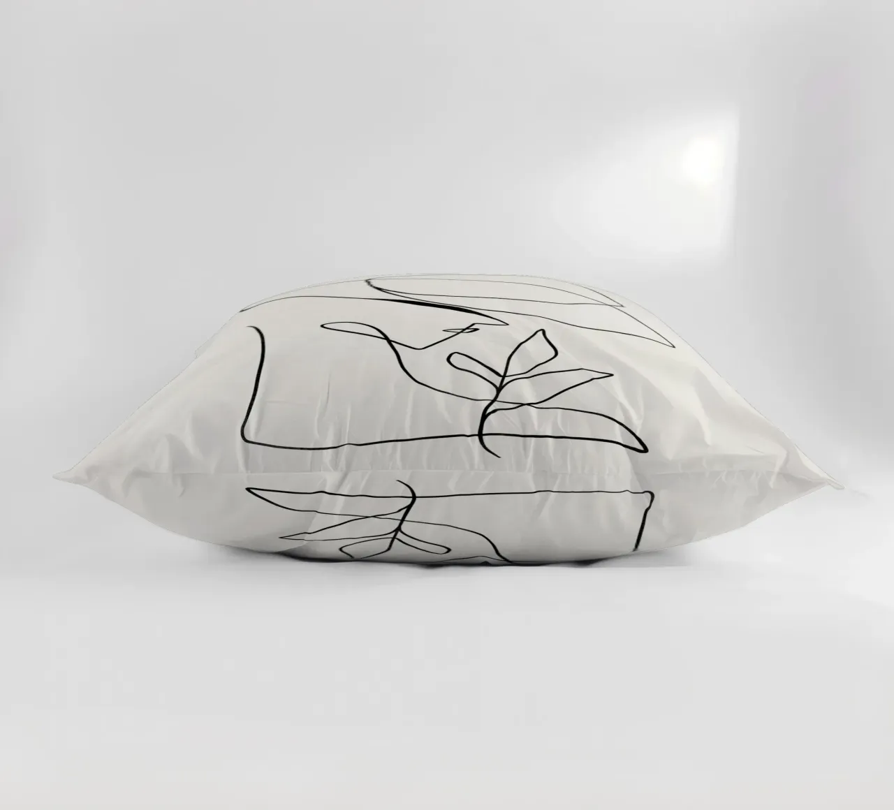 Minimalist Modern Art, Abstract Print decorative cushion by AbstractPrints