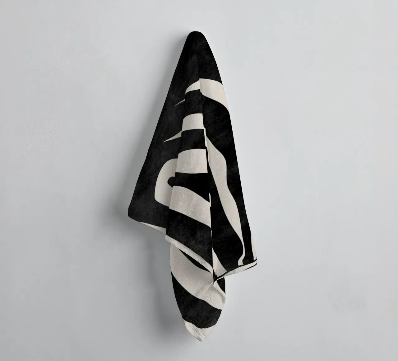 Modern Wall Art, Abstract Graphic Print towel by AbstractPrints