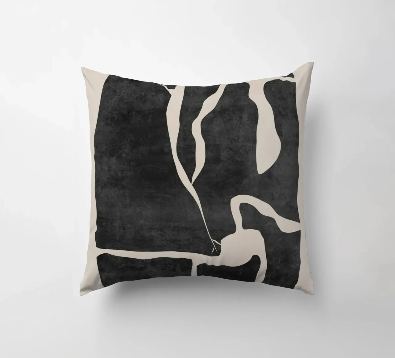Abstract Botanical Prints, Minimalist Botanical Art, Matisse decorative cushion by AbstractPrints