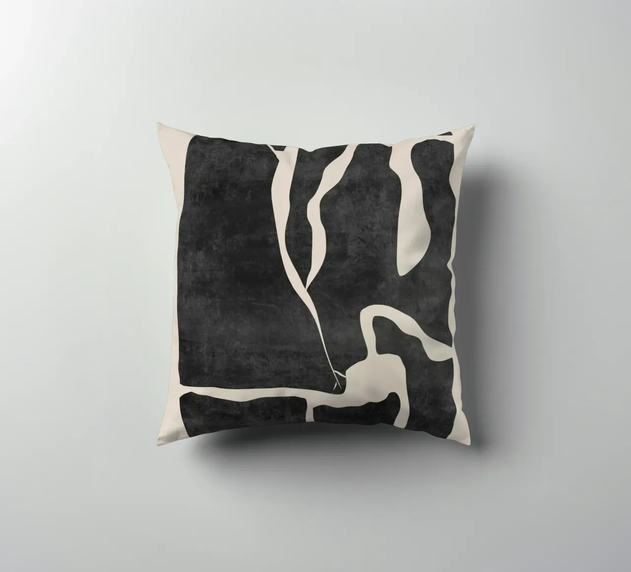 Abstract Botanical Prints, Minimalist Botanical Art, Matisse decorative cushion by AbstractPrints