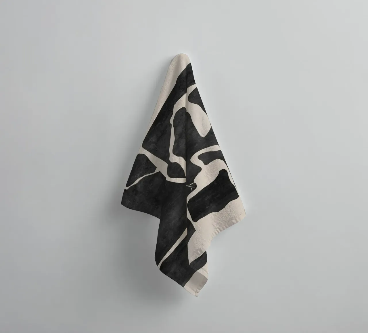 Abstract Botanical Prints, Minimalist Botanical Art, Matisse towel by AbstractPrints