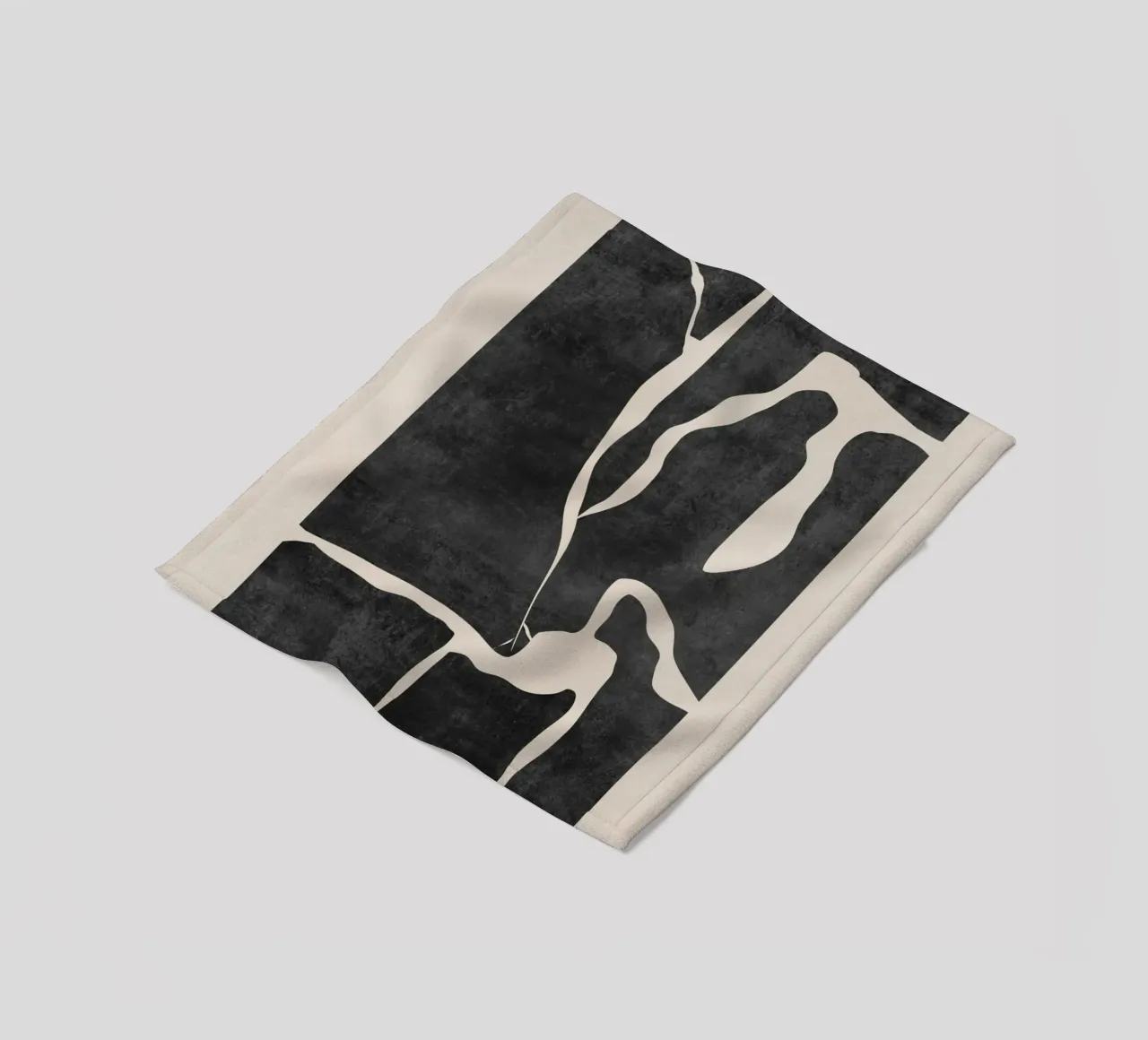 Abstract Botanical Prints, Minimalist Botanical Art, Matisse fleece blanket by AbstractPrints