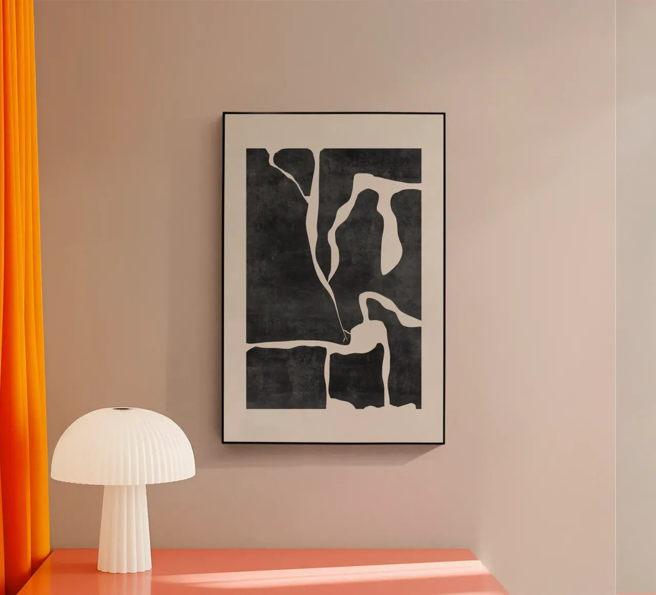 Abstract Botanical Prints, Minimalist Botanical Art, Matisse acrylic glass by AbstractPrints