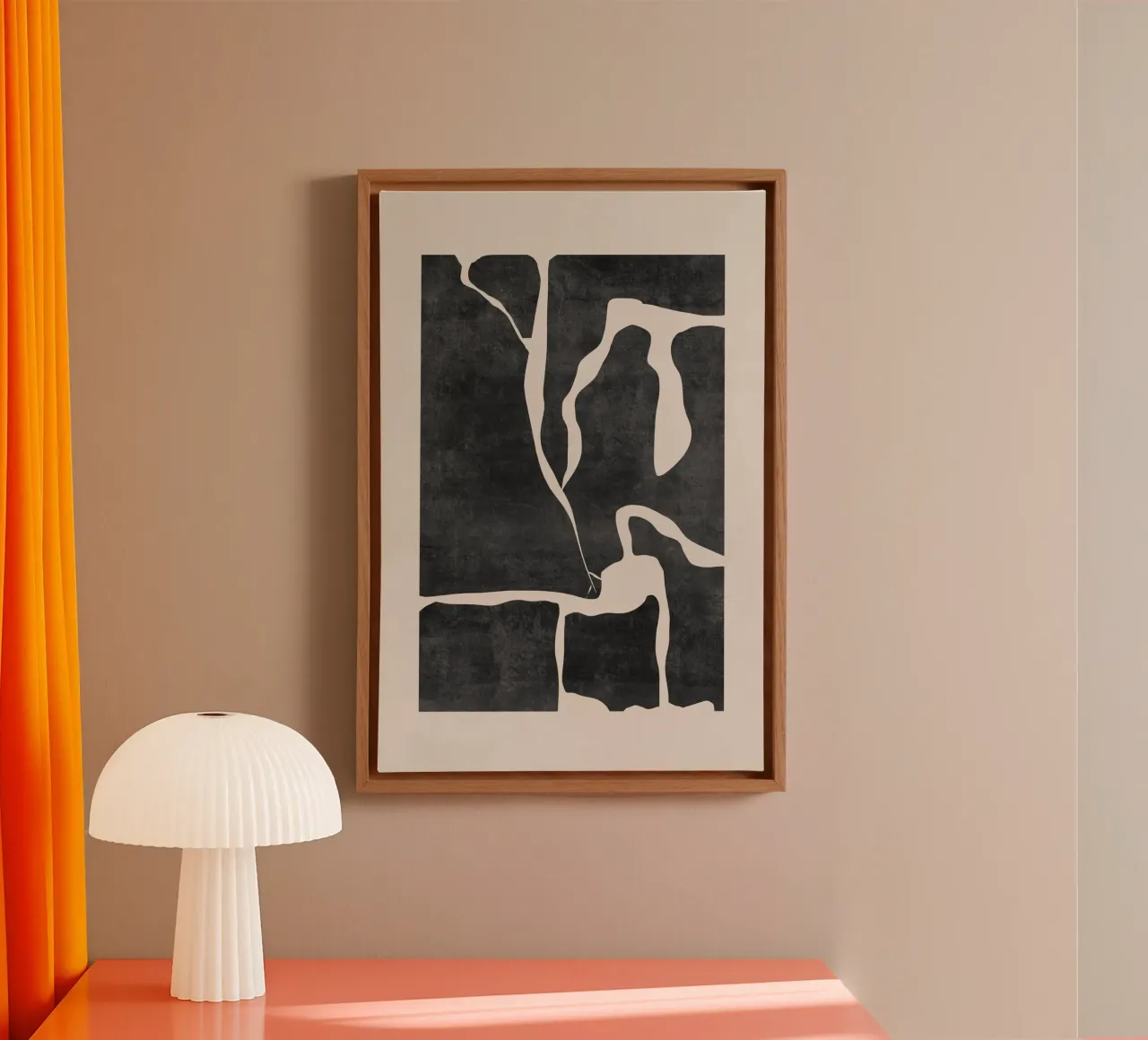 Abstract Botanical Prints, Minimalist Botanical Art, Matisse canvas by AbstractPrints