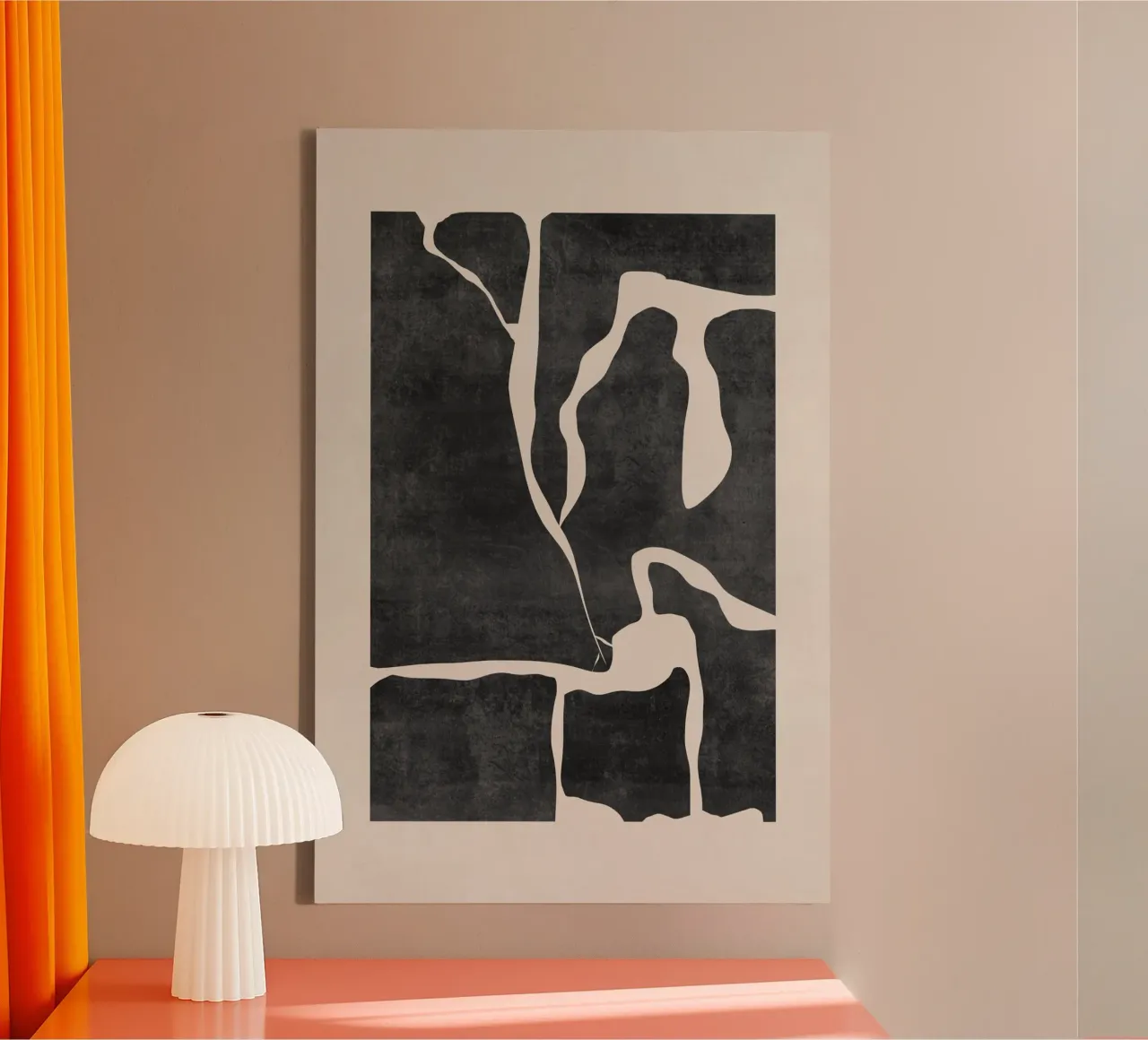 Abstract Botanical Prints, Minimalist Botanical Art, Matisse canvas by AbstractPrints