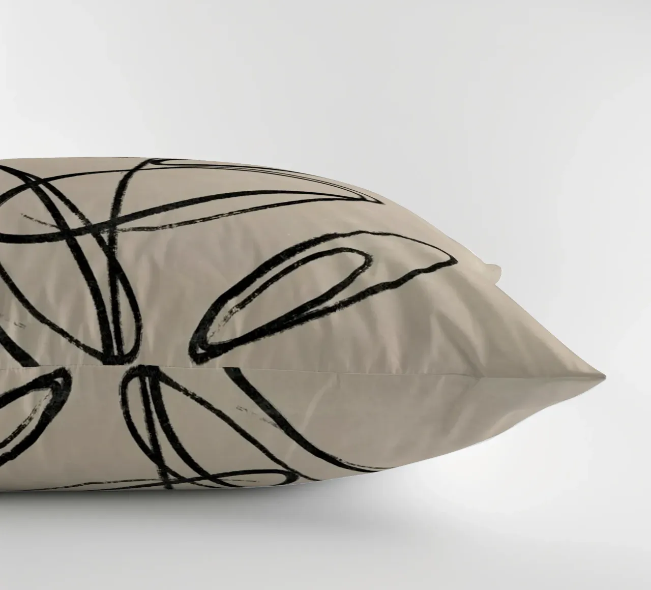 Leaf Print, Abstract Wall Art, Abstract Botanical Print decorative cushion by AbstractPrints