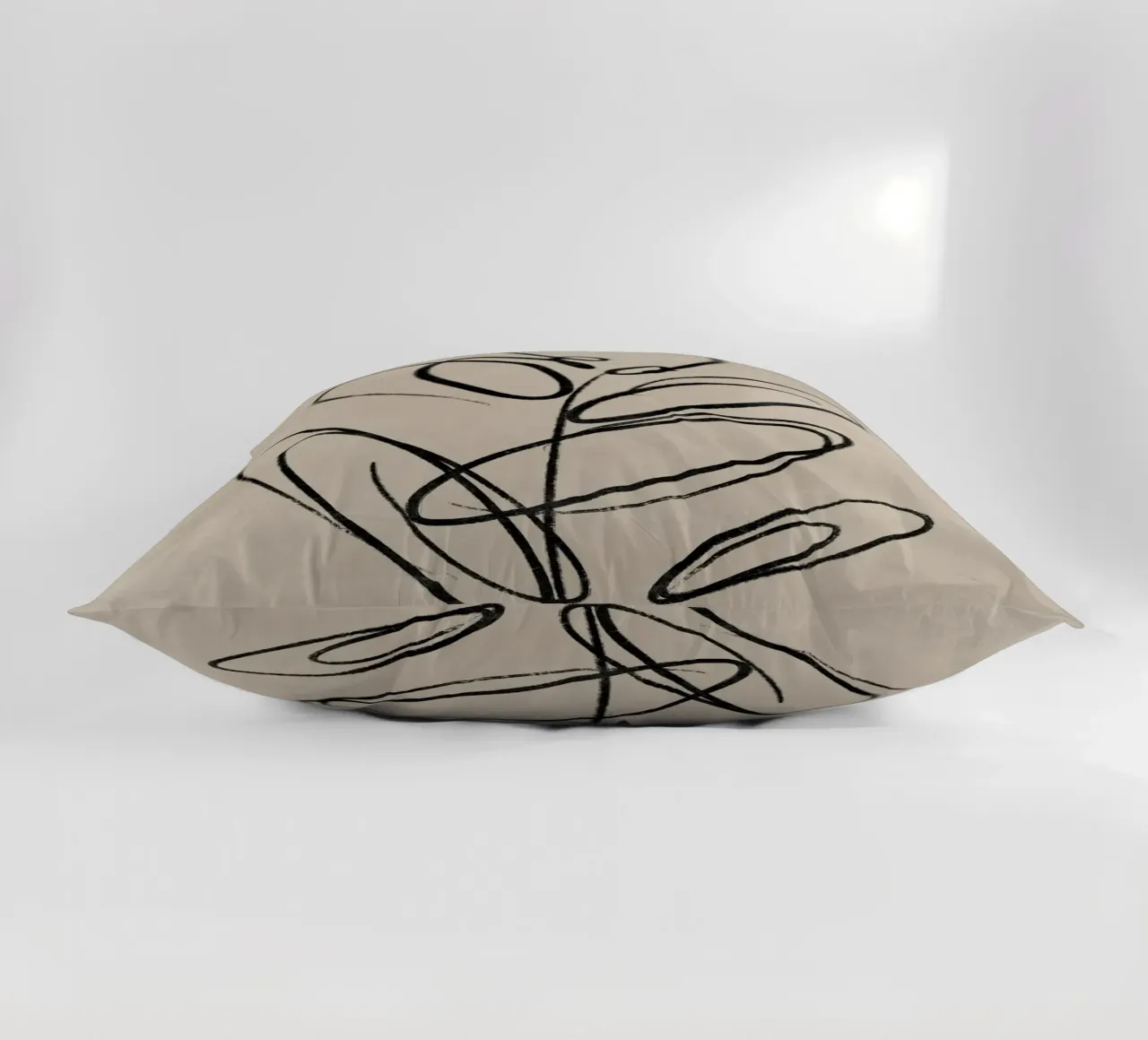 Leaf Print, Abstract Wall Art, Abstract Botanical Print decorative cushion by AbstractPrints