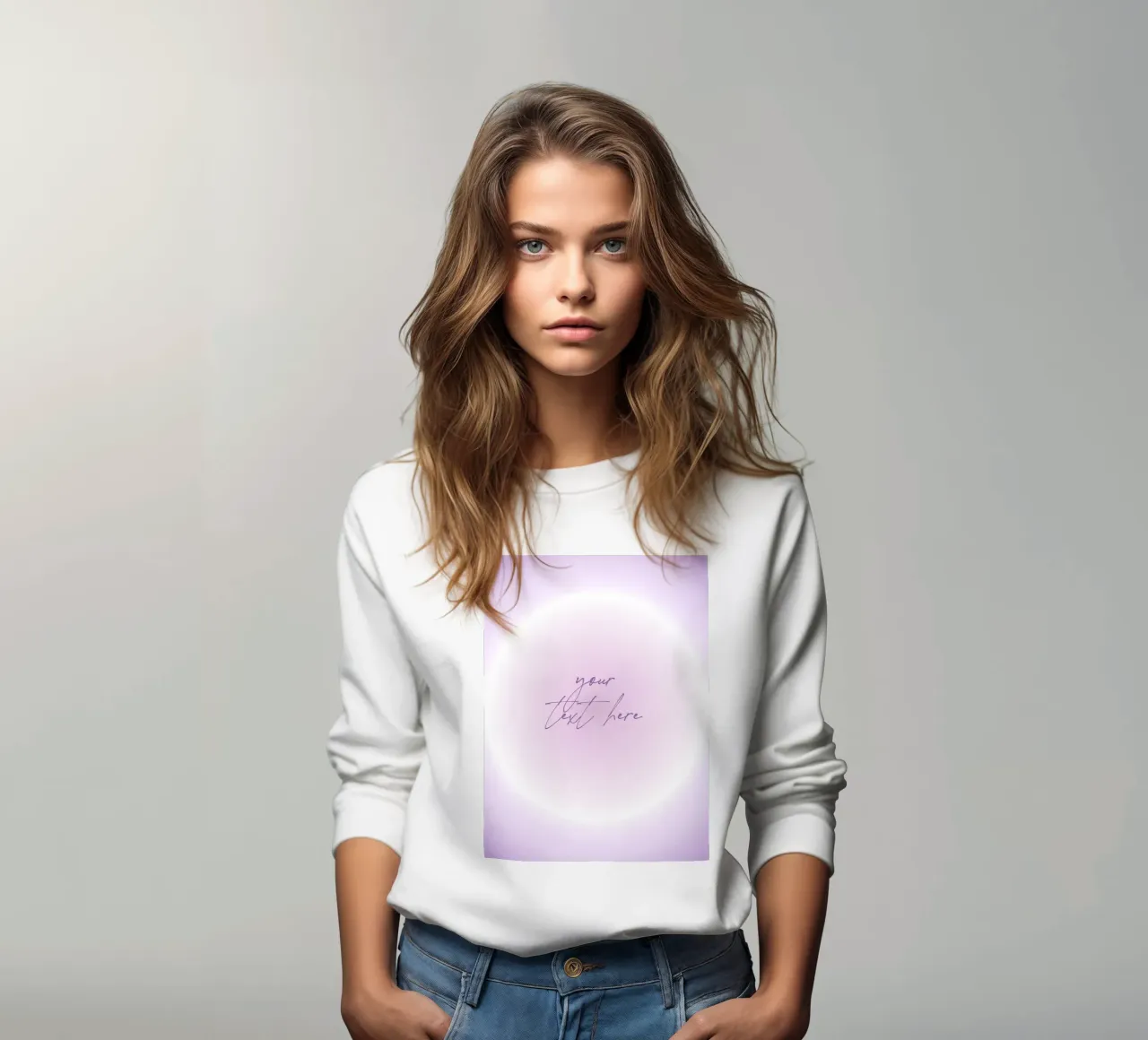 Customizable Aura, Personalized Print, Custom Art, Energy sweatshirt by Dreamscape