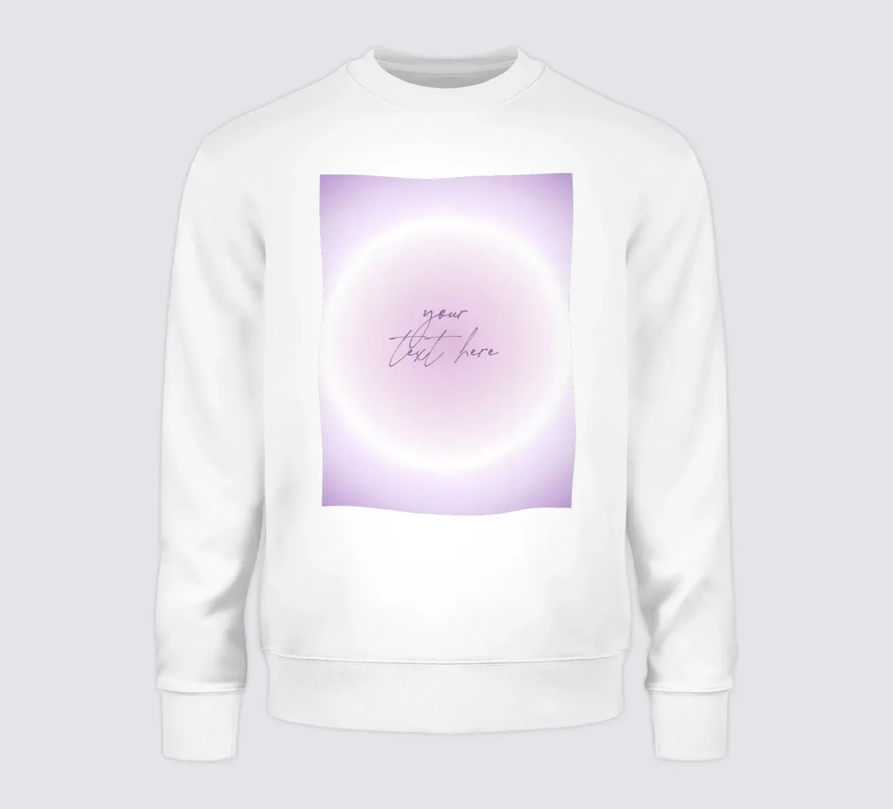 Customizable Aura, Personalized Print, Custom Art, Energy sweatshirt by Dreamscape
