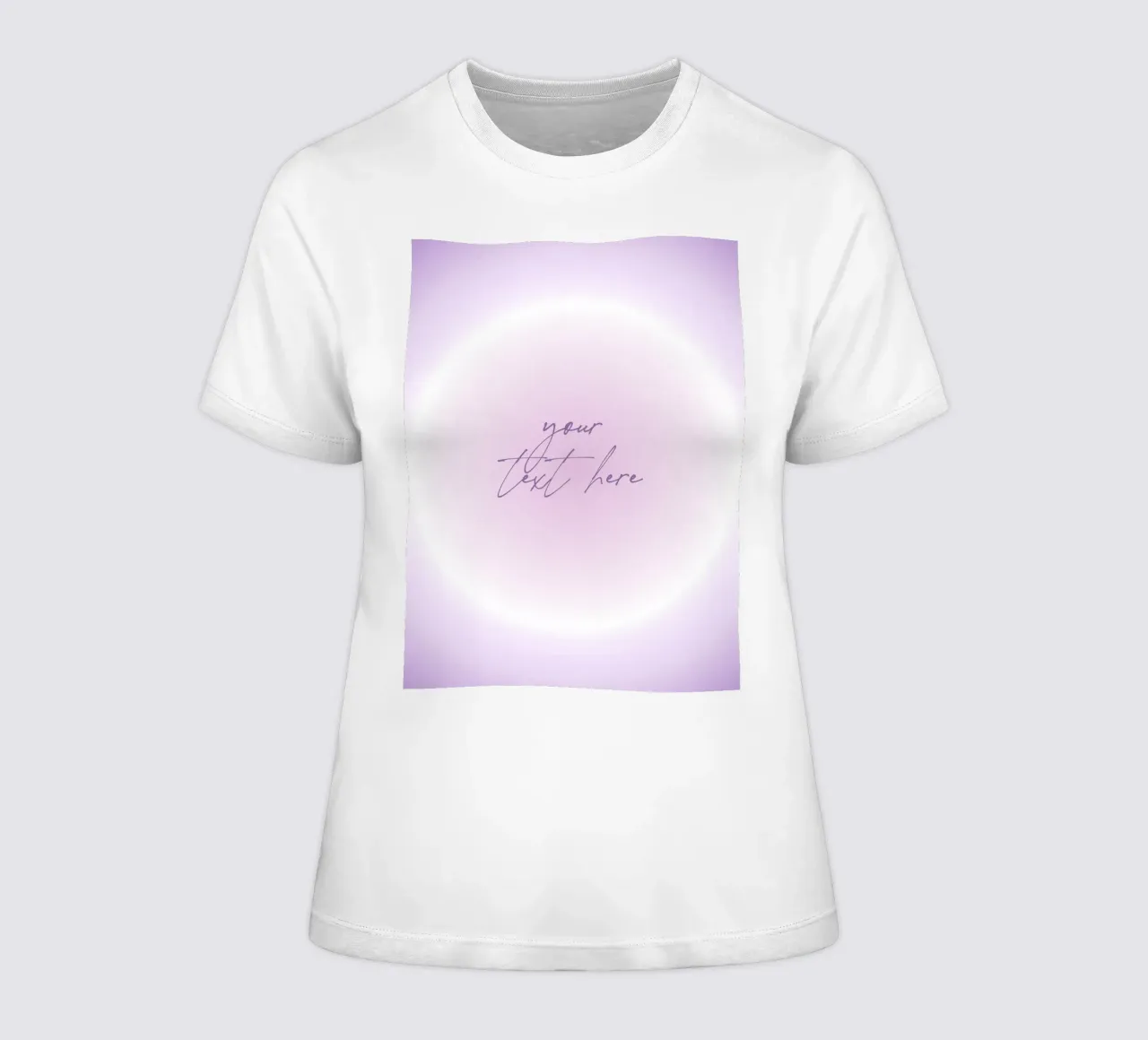 Customizable Aura, Personalized Print, Custom Art, Energy women's fitted t-shirt by Dreamscape