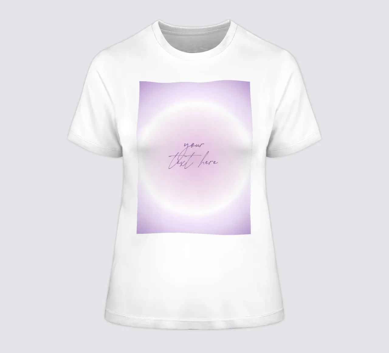 Customizable Aura, Personalized Print, Custom Art, Energy women's fitted t-shirt by Dreamscape