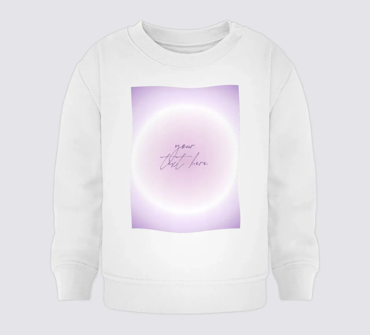 Customizable Aura, Personalized Print, Custom Art, Energy baby sweatshirt by Dreamscape