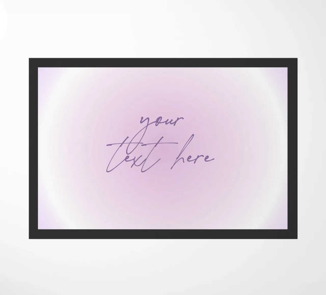 Customizable Aura, Personalized Print, Custom Art, Energy doormat by Dreamscape