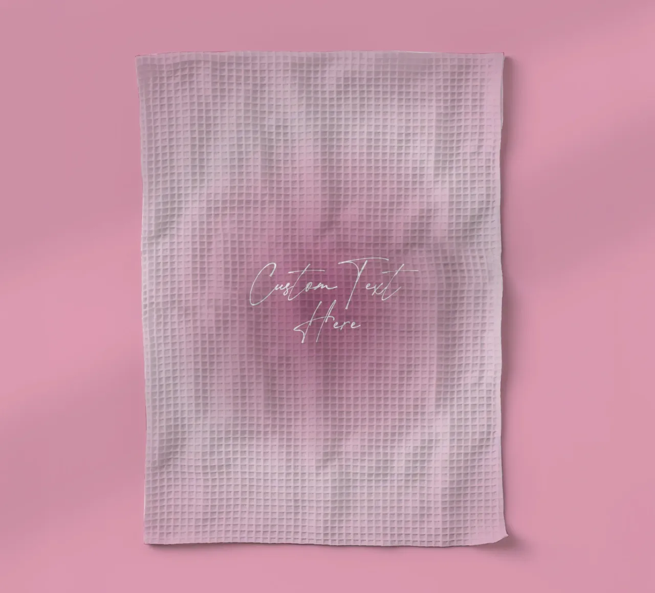Custom Aura Print, Gradient Wall Art, Personalize Art tea towel by Dreamscape