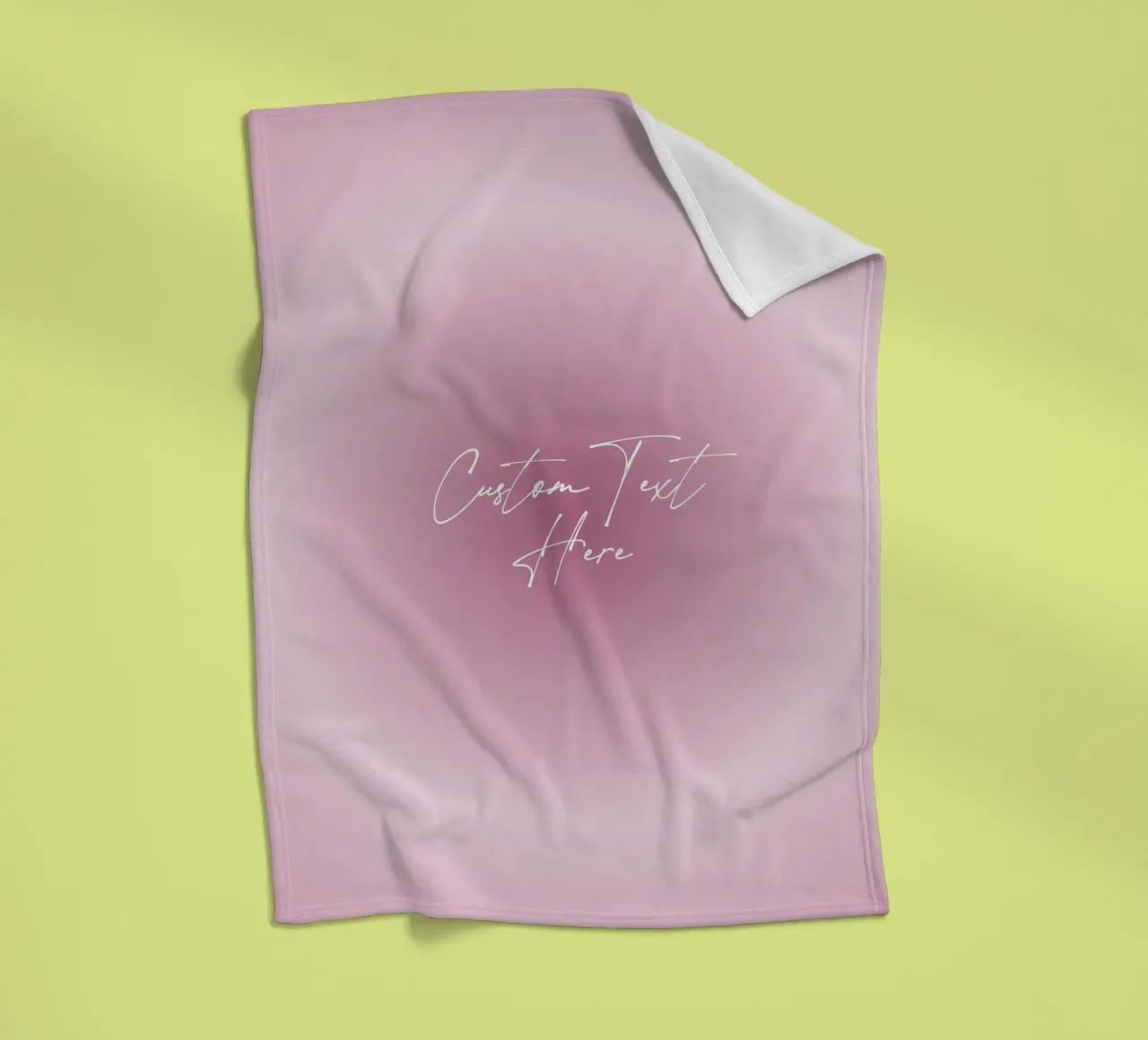Custom Aura Print, Gradient Wall Art, Personalize Art fleece blanket by Dreamscape