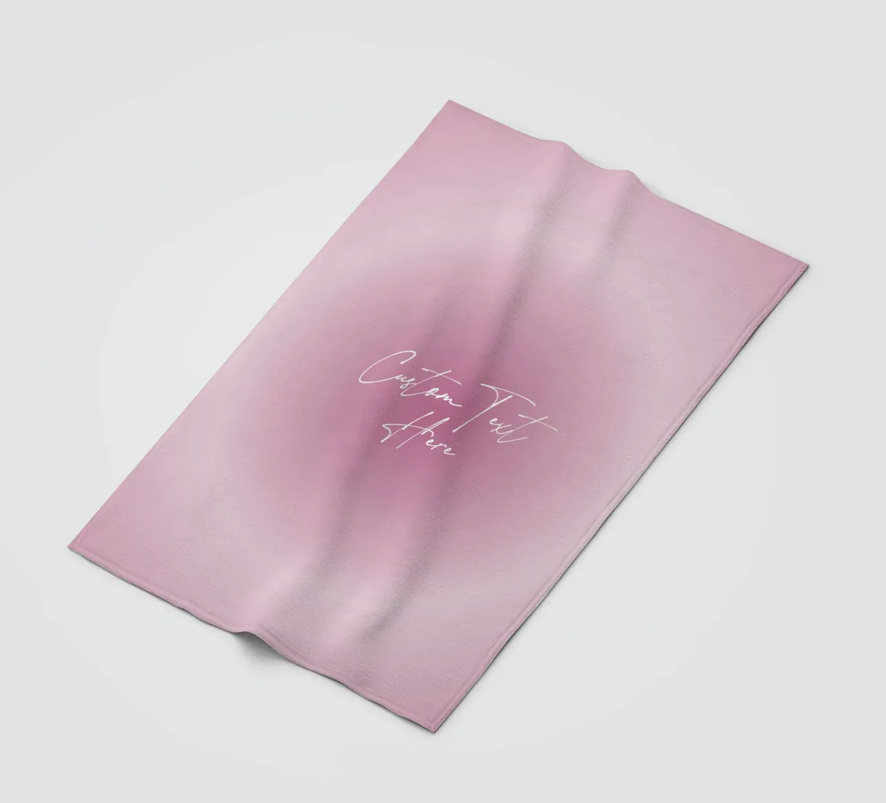 Custom Aura Print, Gradient Wall Art, Personalize Art fleece blanket by Dreamscape