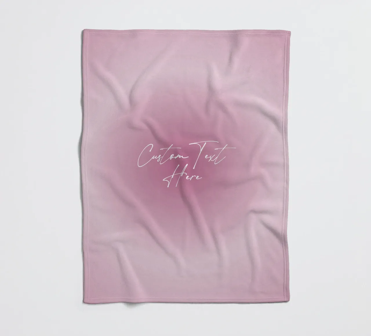Custom Aura Print, Gradient Wall Art, Personalize Art fleece blanket by Dreamscape