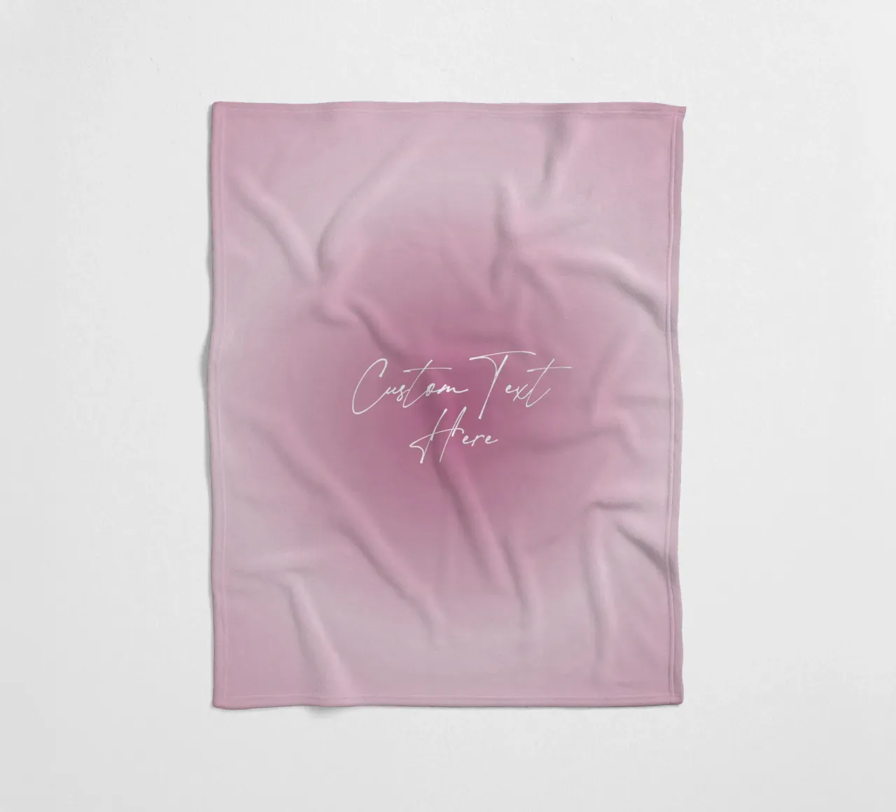 Custom Aura Print, Gradient Wall Art, Personalize Art fleece blanket by Dreamscape