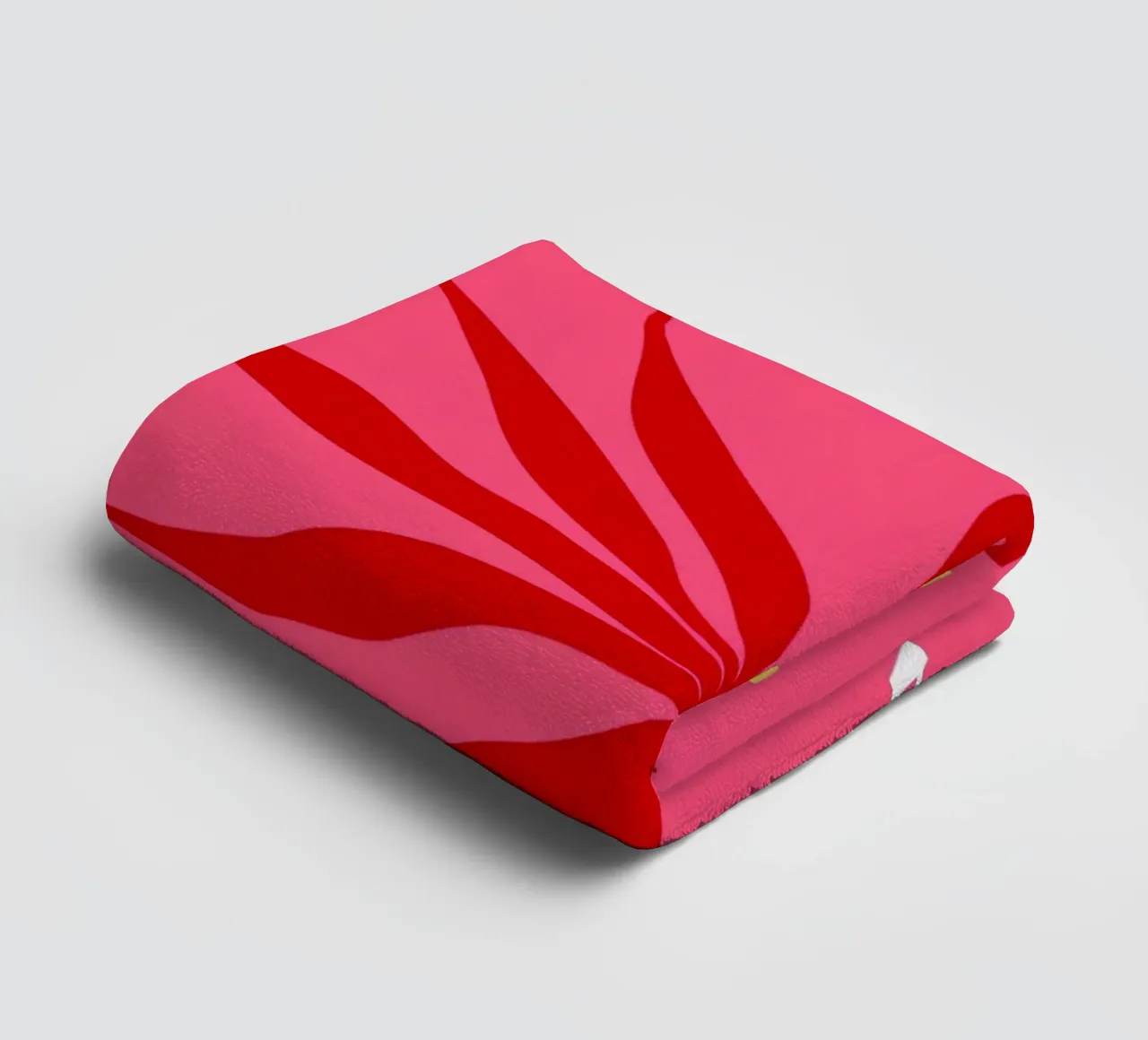 Ibiza Bohemia: Retro Travel, Abstract Starburst Pop Art towel by NorwesClub