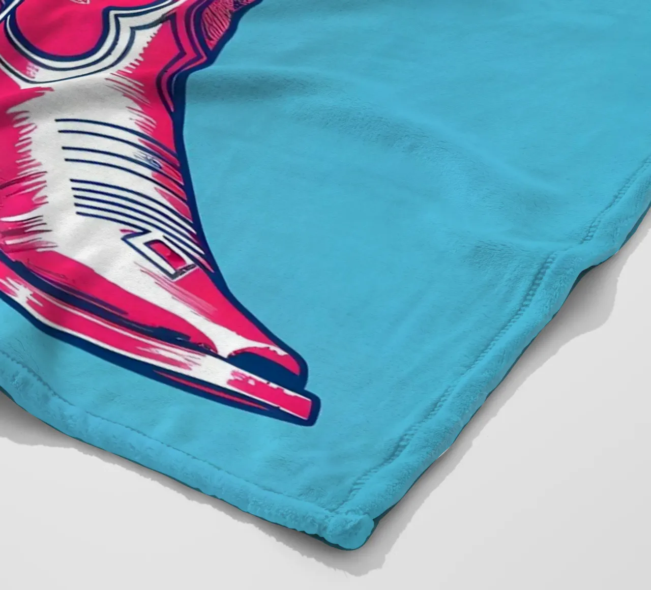 Howdy Boots: Pop Art occidentale, stampa retro Cowboy coperta in pile da NorwesClub
