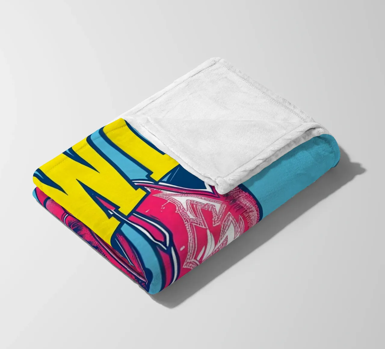 Howdy Boots: Pop Art occidentale, stampa retro Cowboy coperta in pile da NorwesClub