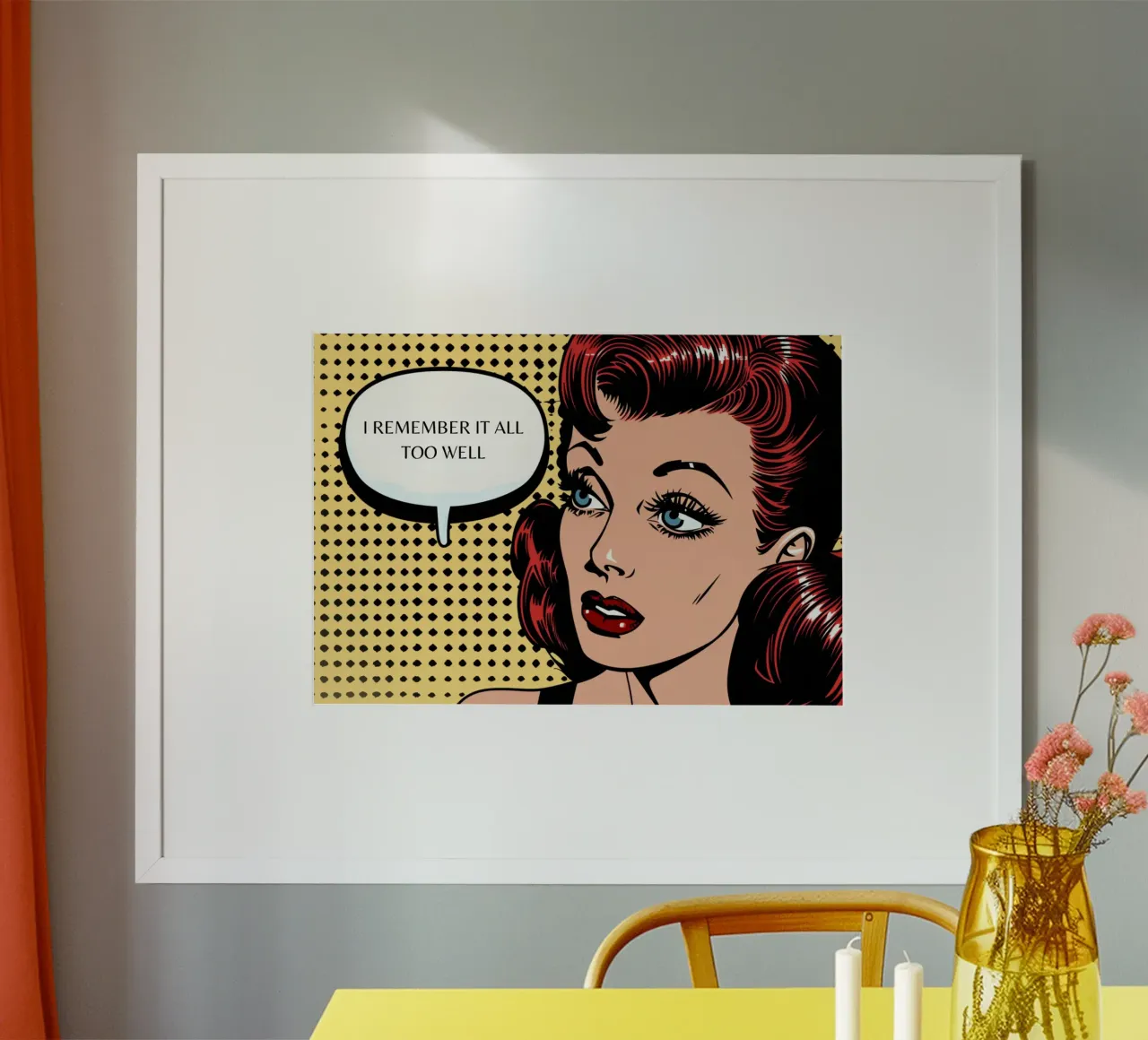 Retro Pop: Cómic "I Remember It All Too Well hahnemühle de NorwesClub