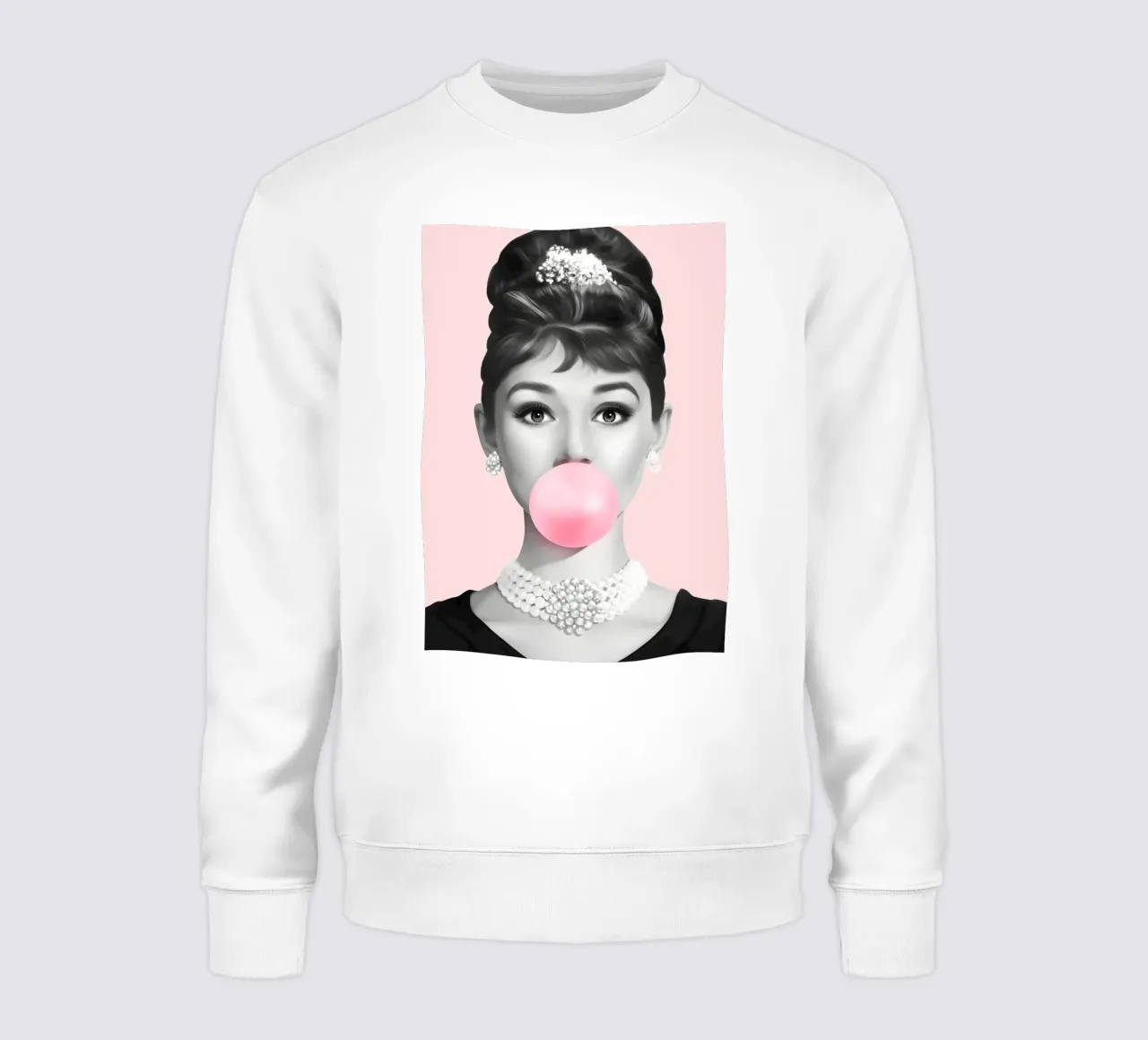 Audrey Pop: il glamour delle gomme da masticare, il ritratto iconico e lo stile retrò felpa da NorwesClub
