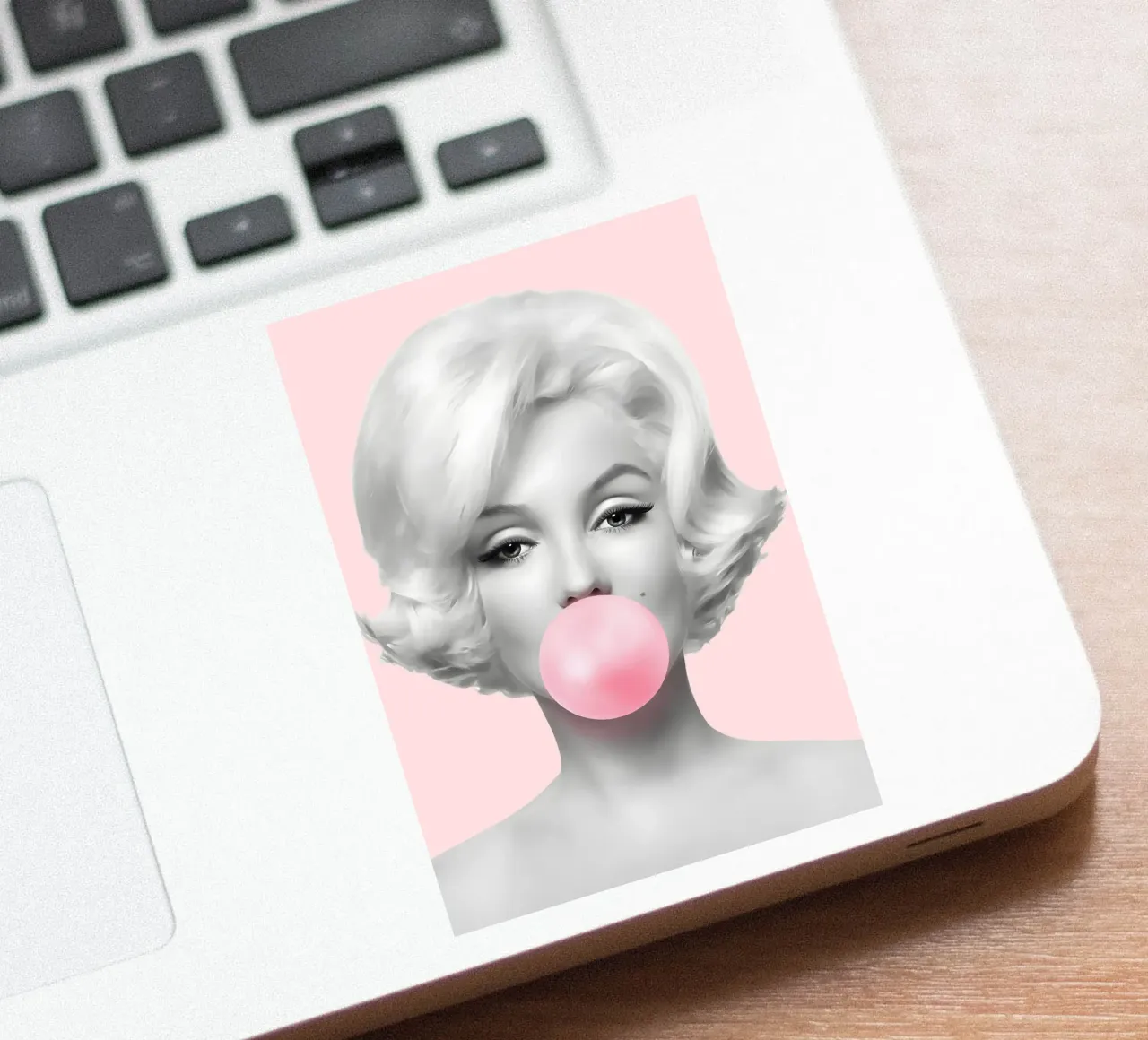 Marilyn Pop: Bubblegum Chic, Iconic Portrait & Retro Glamour sticker by NorwesClub