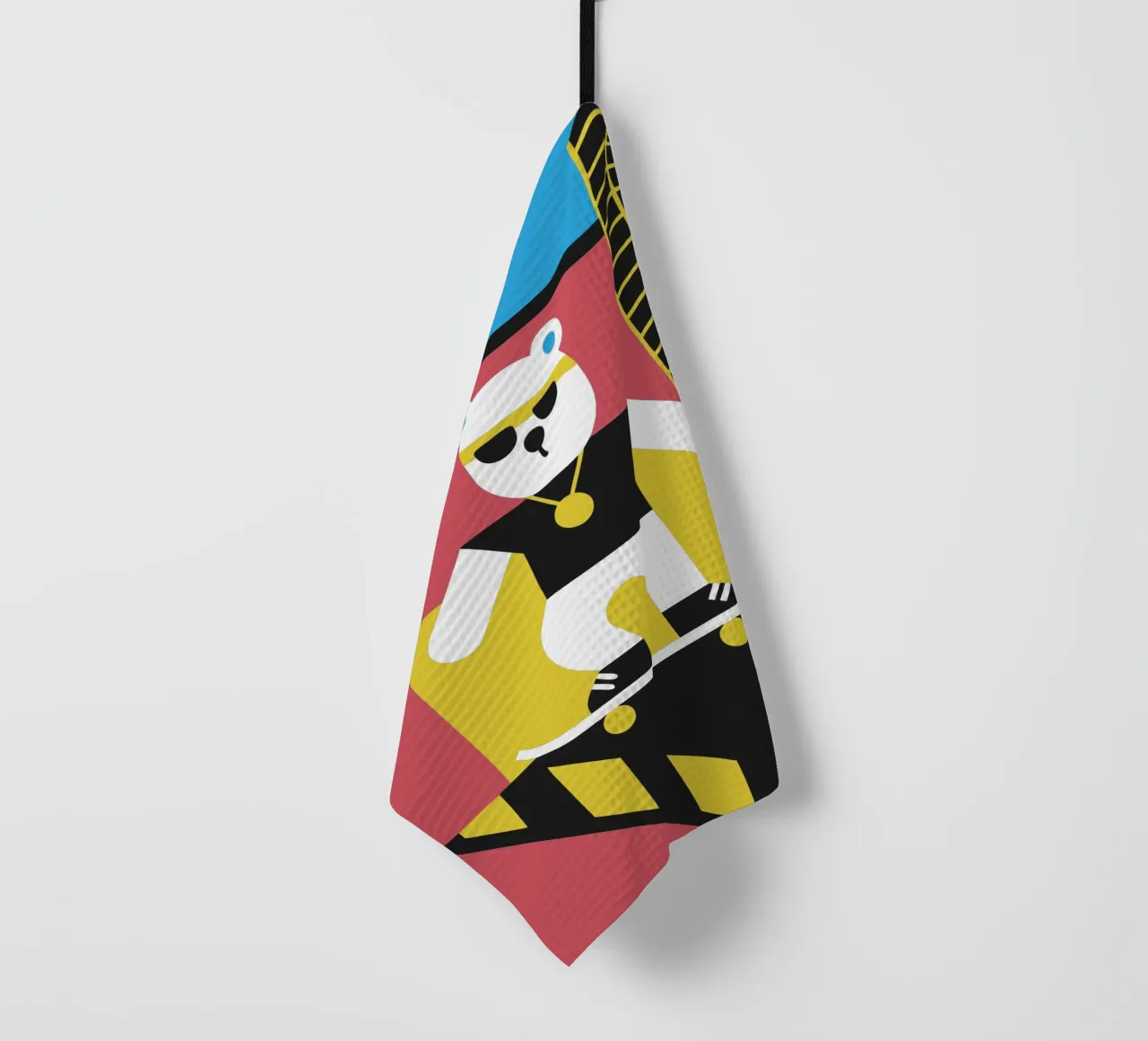 Orso da skateboard canovaccio da cucina da LOOK DIFFERENT