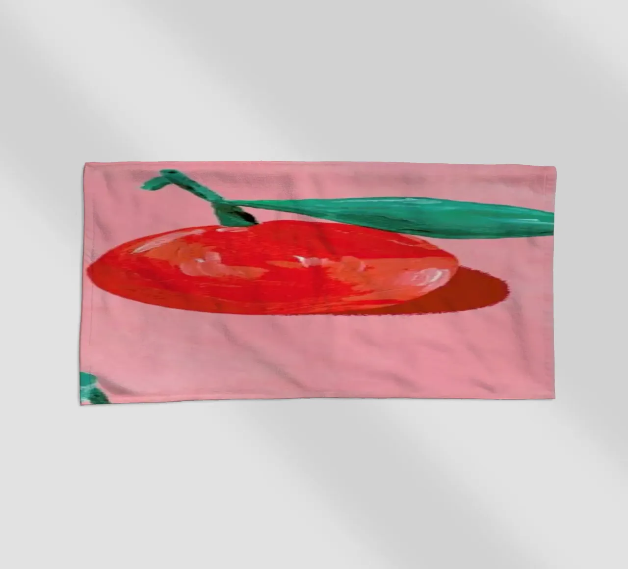 Orange Field telo mare da Berserk Prints by Maria M.C.