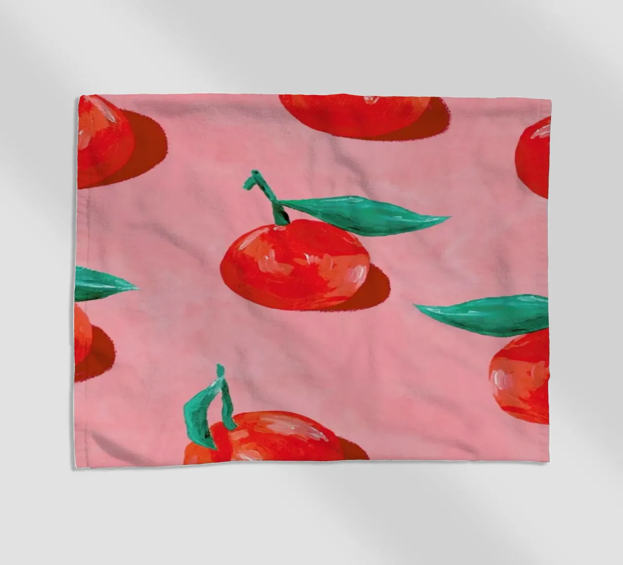 Orange Field telo mare da Berserk Prints by Maria M.C.