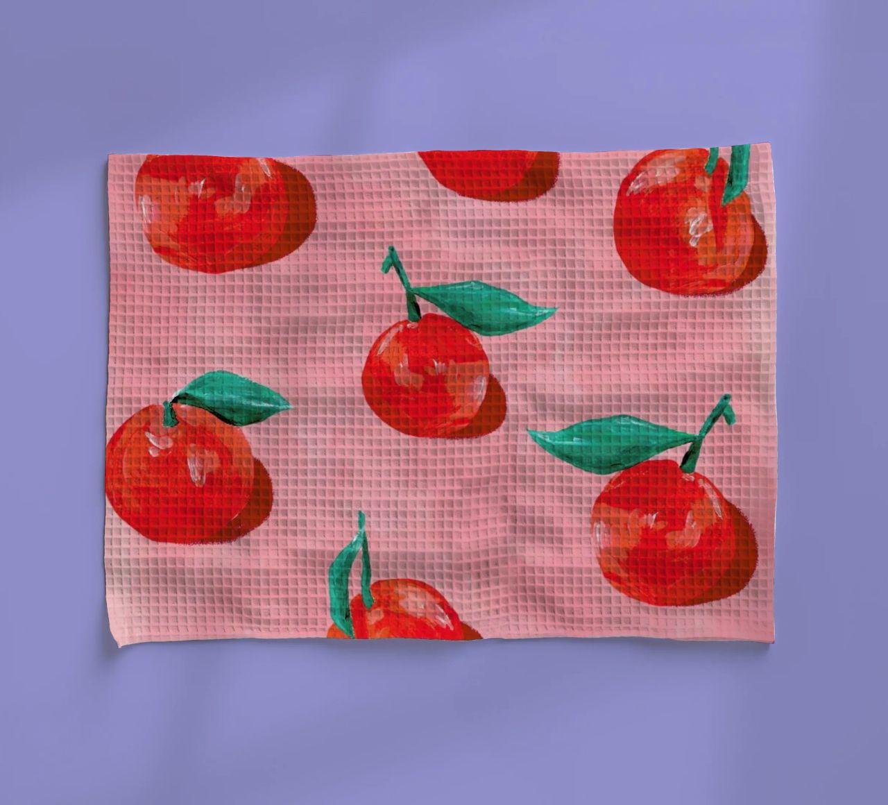Orange Field torchon de Berserk Prints by Maria M.C.
