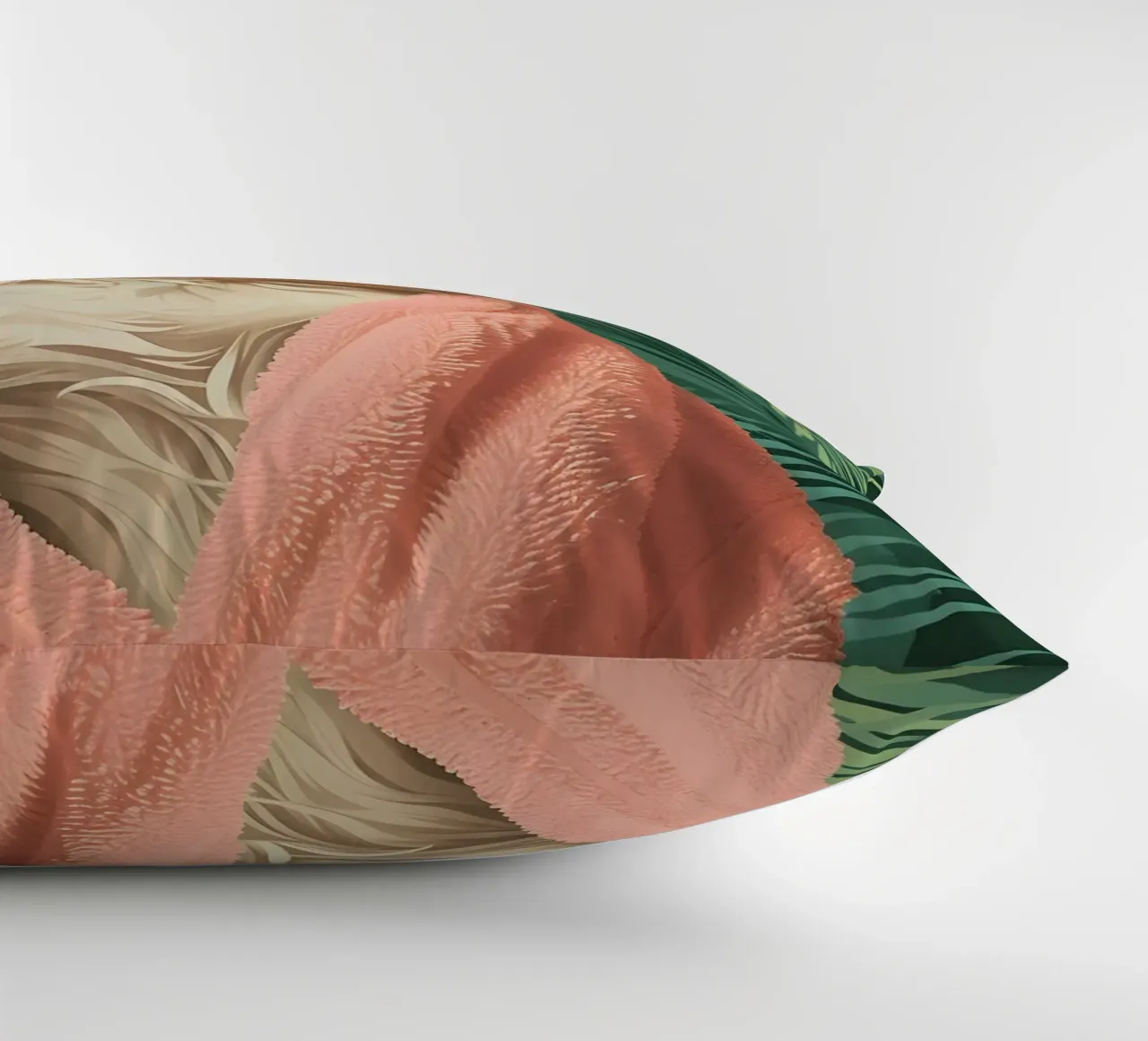Cool Cat: Pop Art tropicale, occhiali da sole e stampa di asciugamani rosa cuscino da NorwesClub