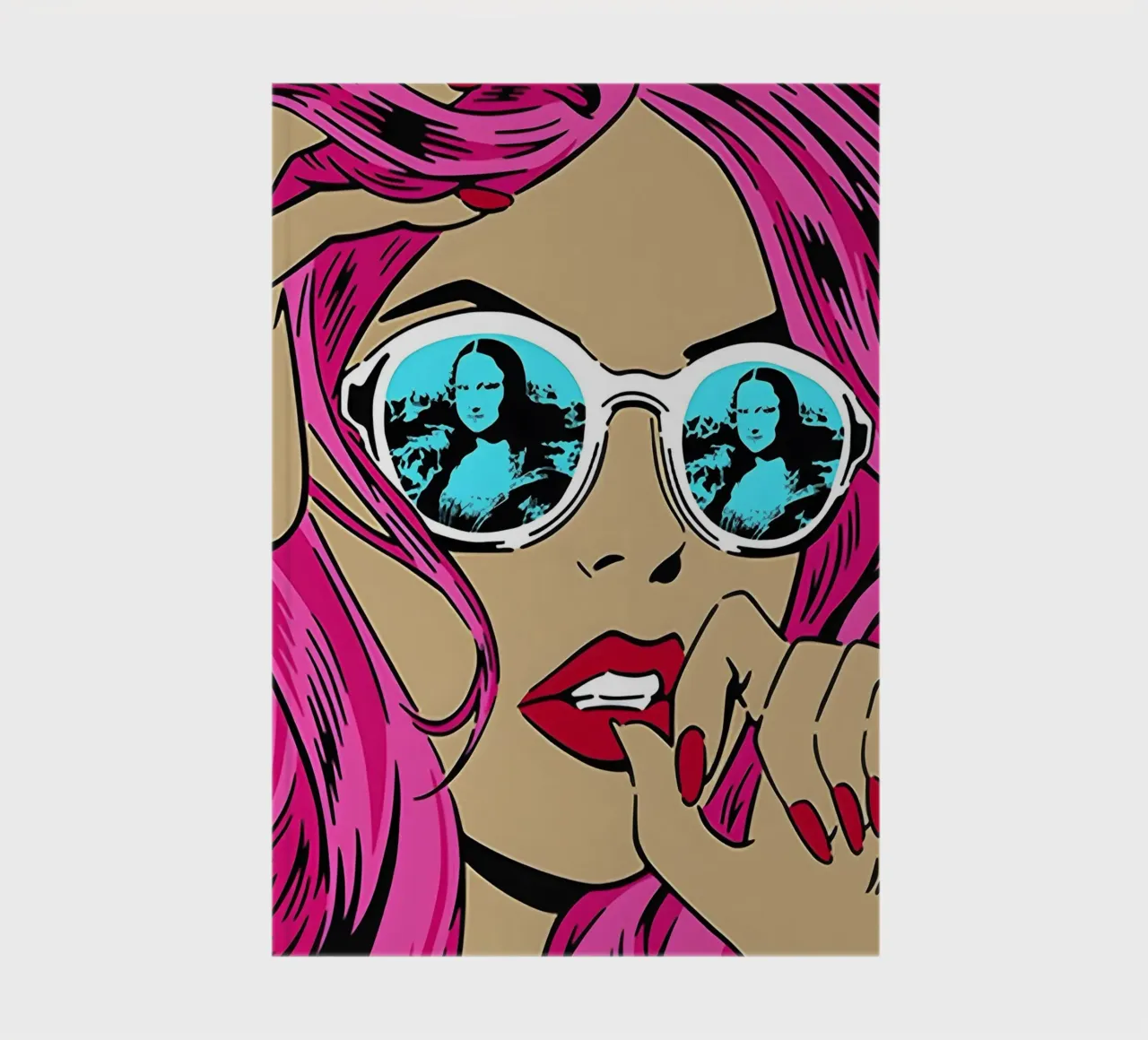 Sfumature di Monna Lisa: La donna della Pop Art, i capelli rosa e il twist iconico diario da NorwesClub