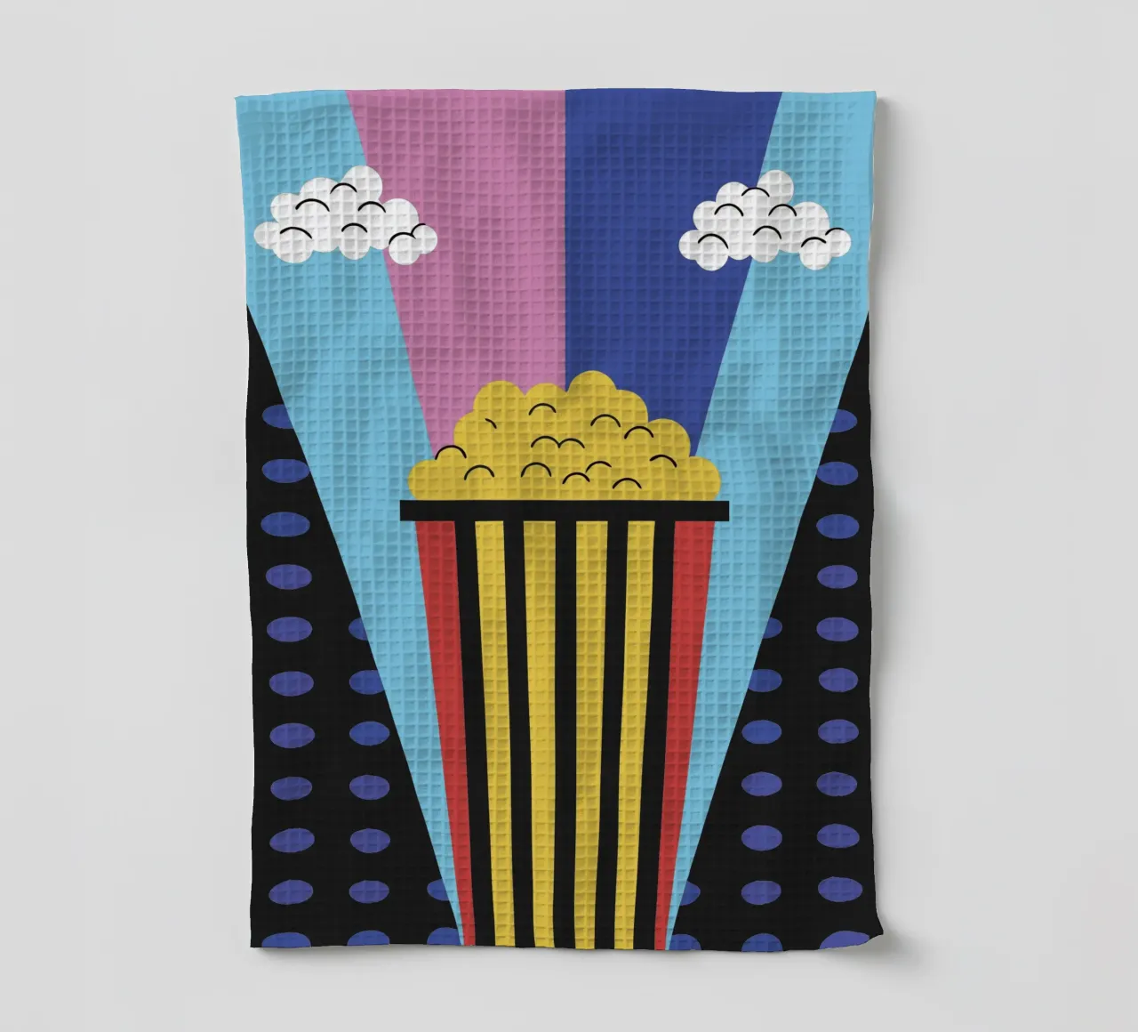 Popcorn moderno canovaccio da cucina da LOOK DIFFERENT