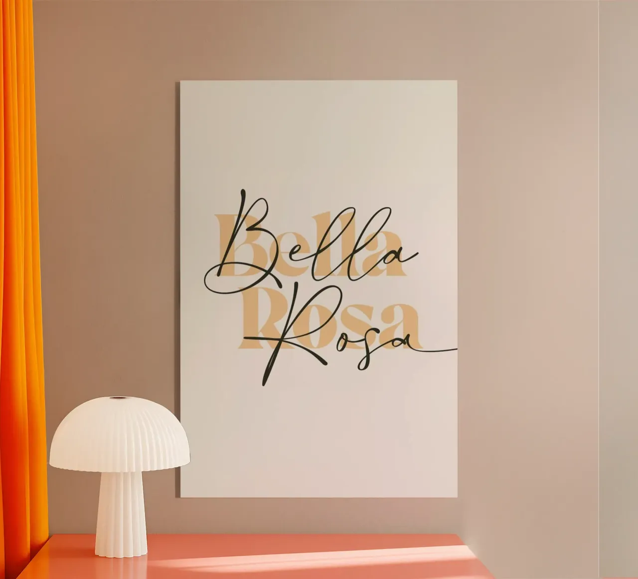 Bella Rosa plexiglass da Mottos by Sinan Saydik