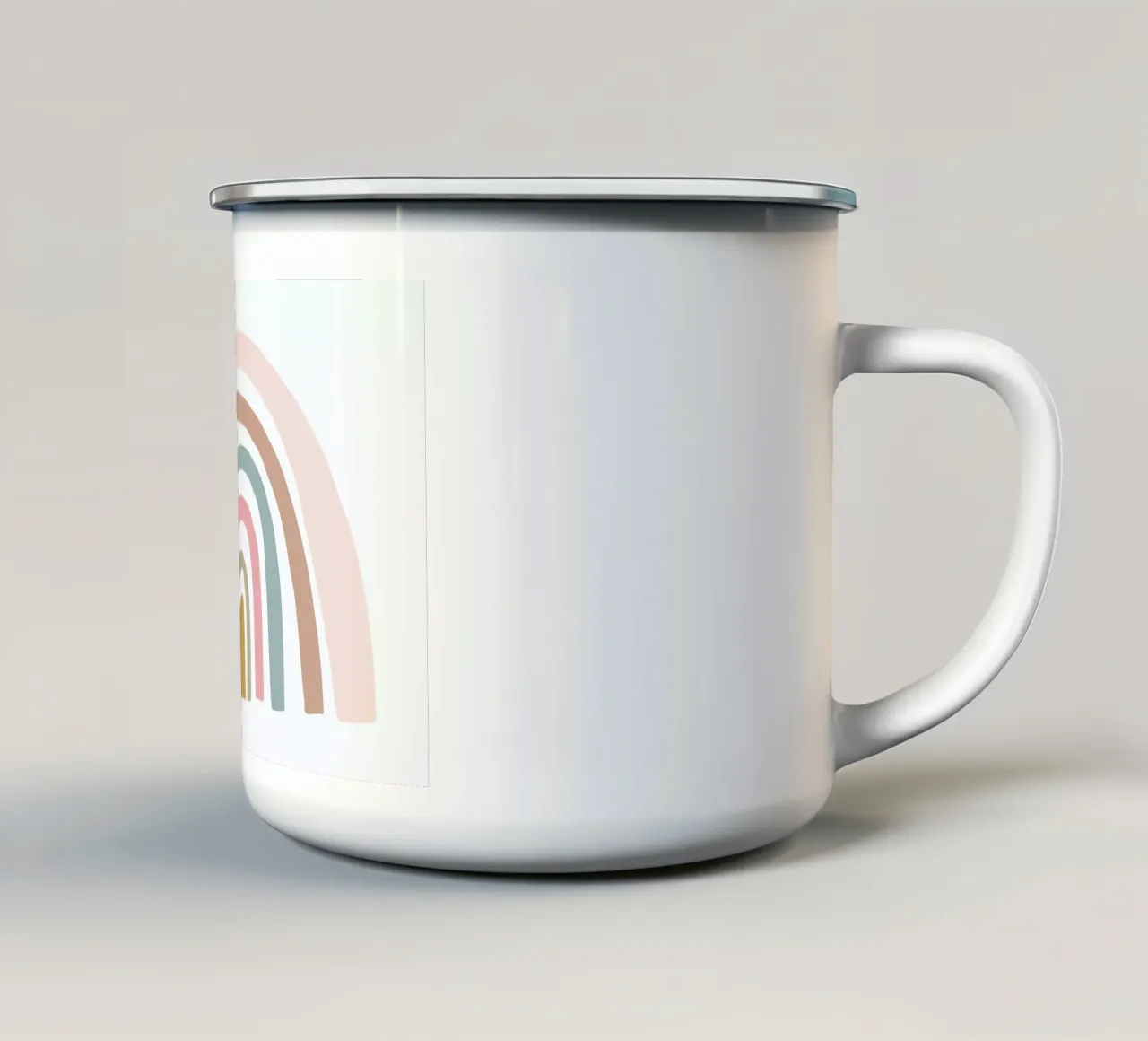 Pastel Rainbow tazza in smalto da Lila x Lola