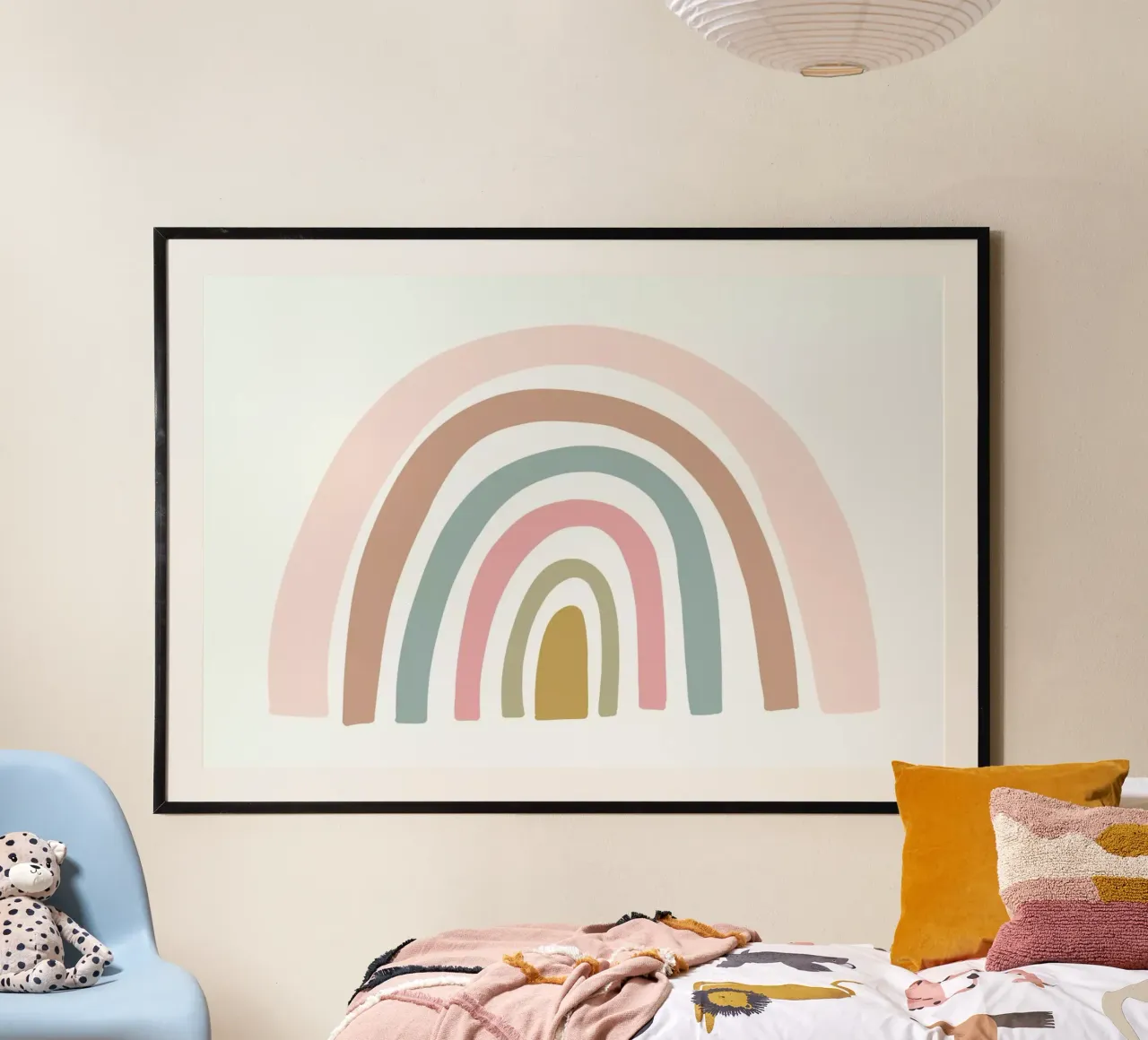 Pastel Rainbow Hahnemühle von Lila x Lola