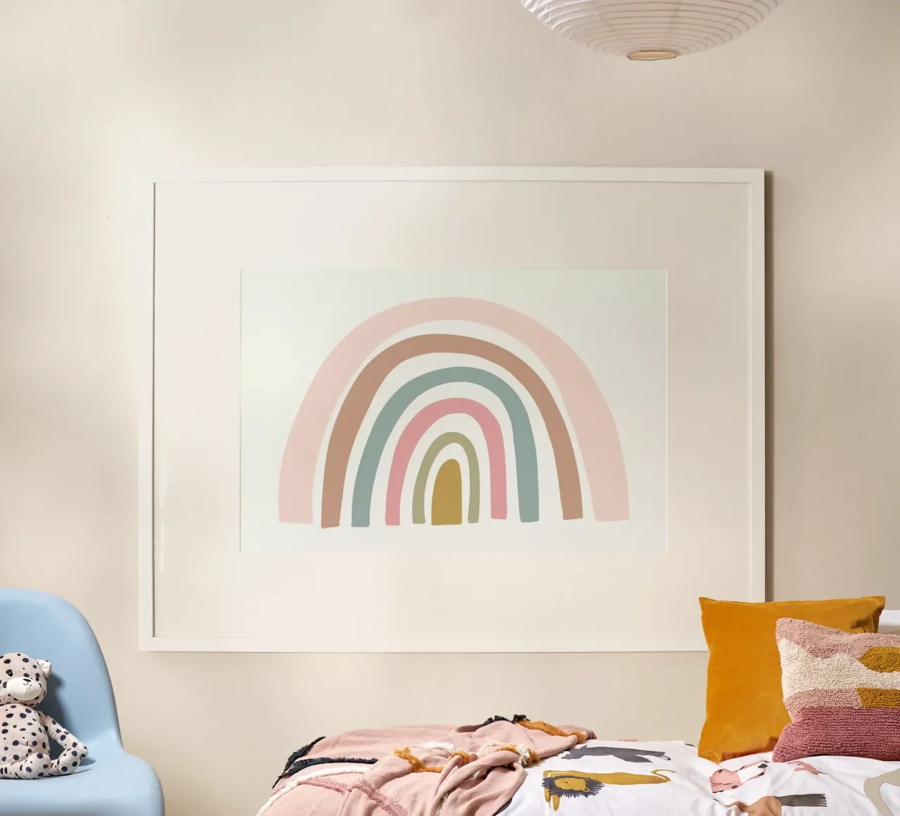 Pastel Rainbow Hahnemühle von Lila x Lola