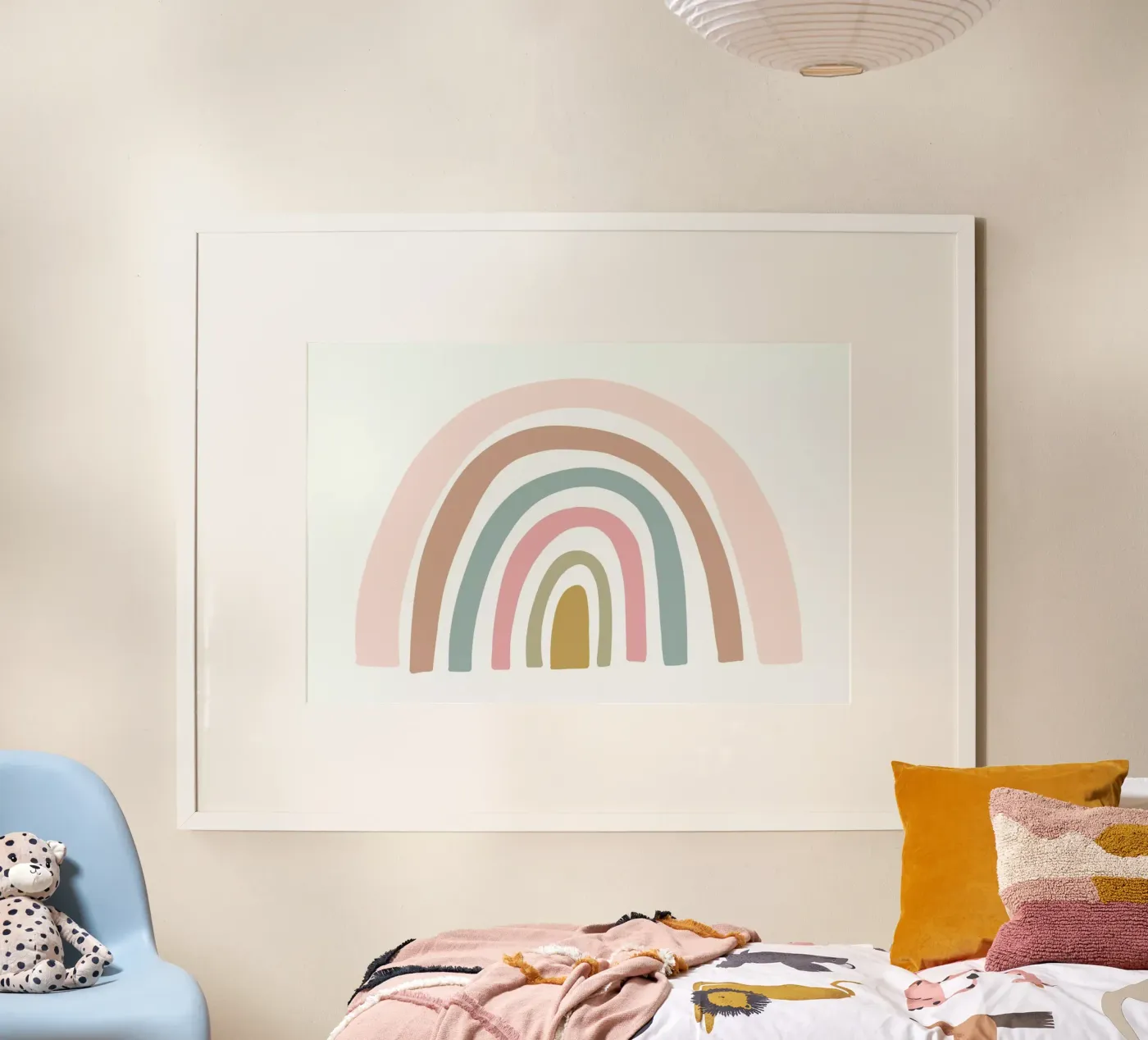 Pastel Rainbow poster da Lila & Lola