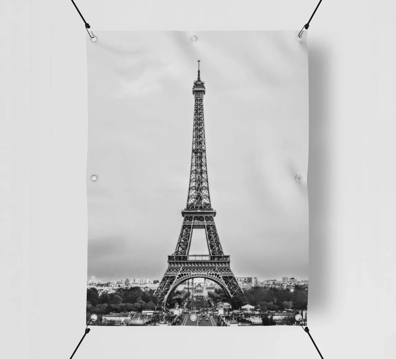 The Eiffel Tower: Still Standing, Still Stunning telo in pvc da zenitt