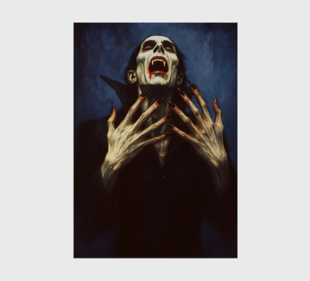 Creepy Dracula Imagination notebook by Rawghenee