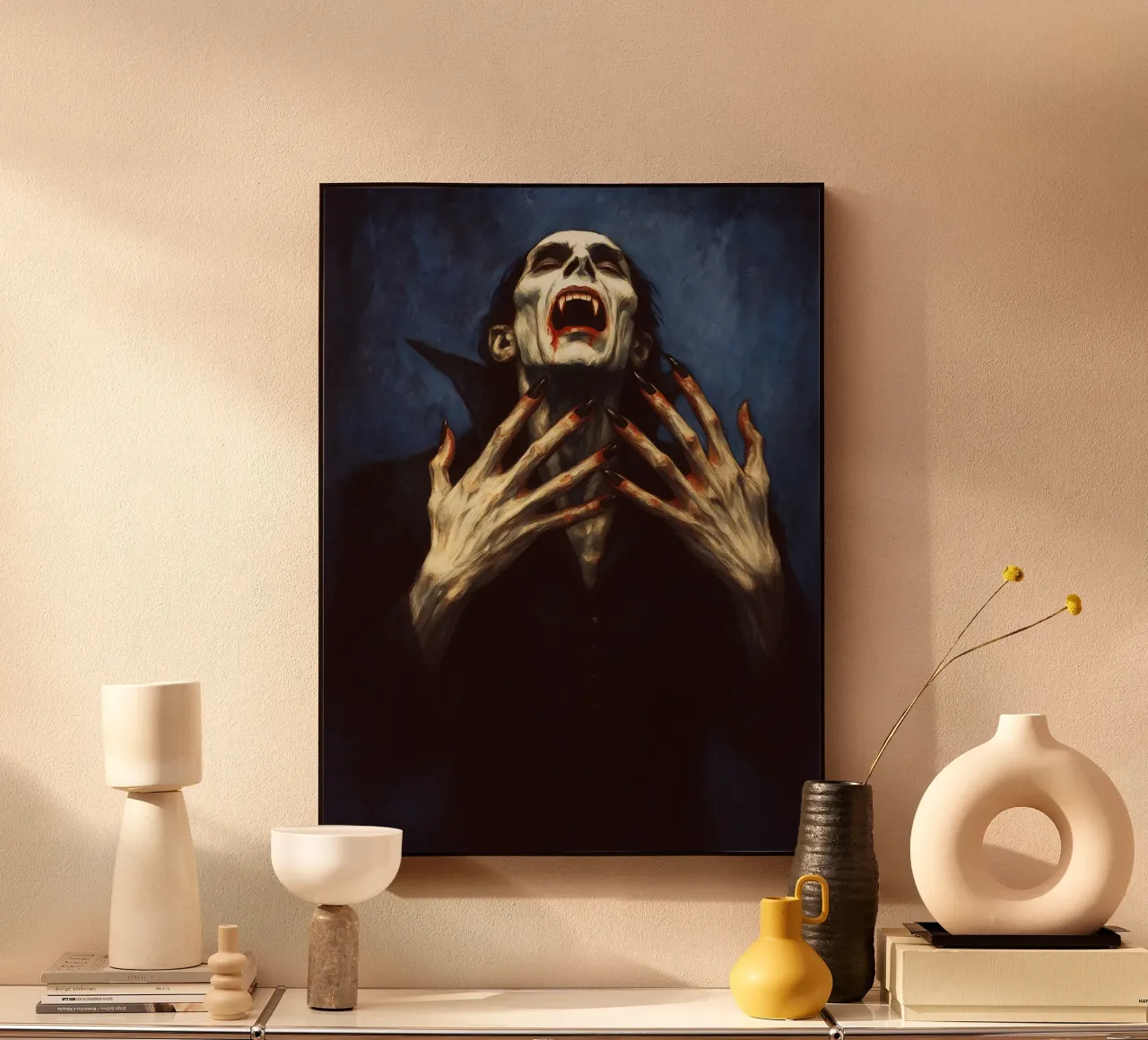 Creepy Dracula Imagination forex plate by Rawghenee