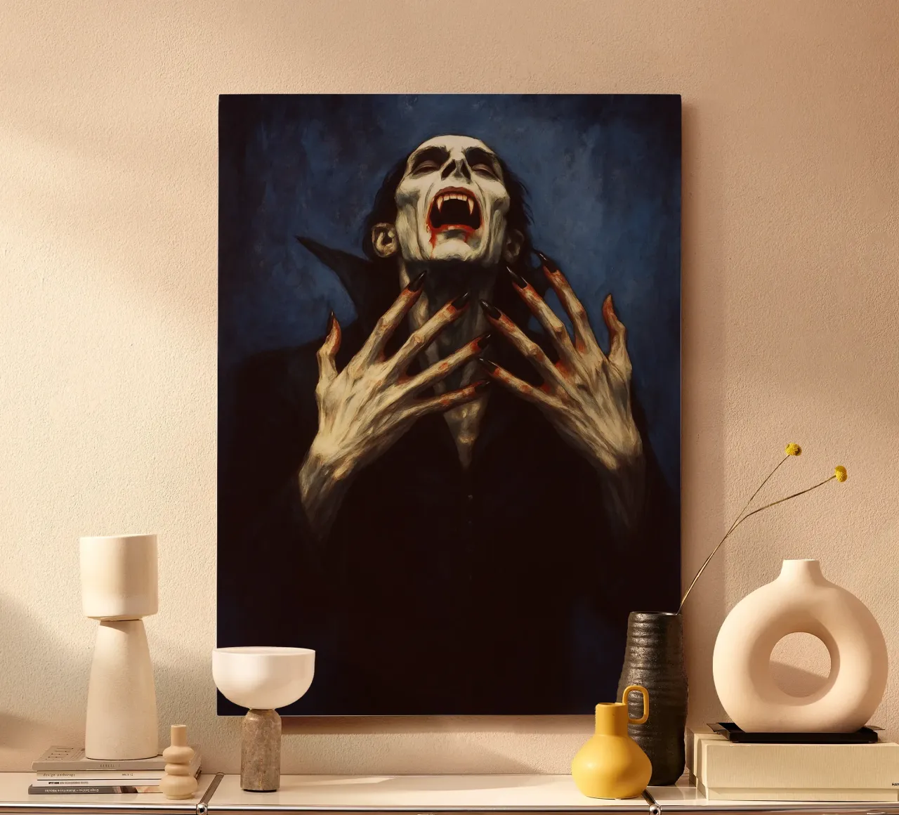 Creepy Dracula Imagination forex plate by Rawghenee