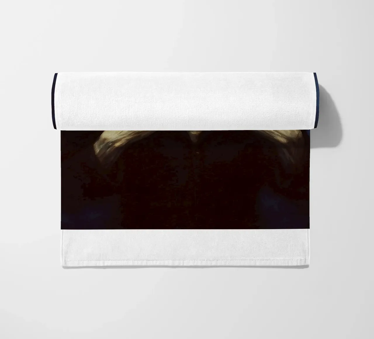 Creepy Dracula Imagination beach towel by Rawghenee