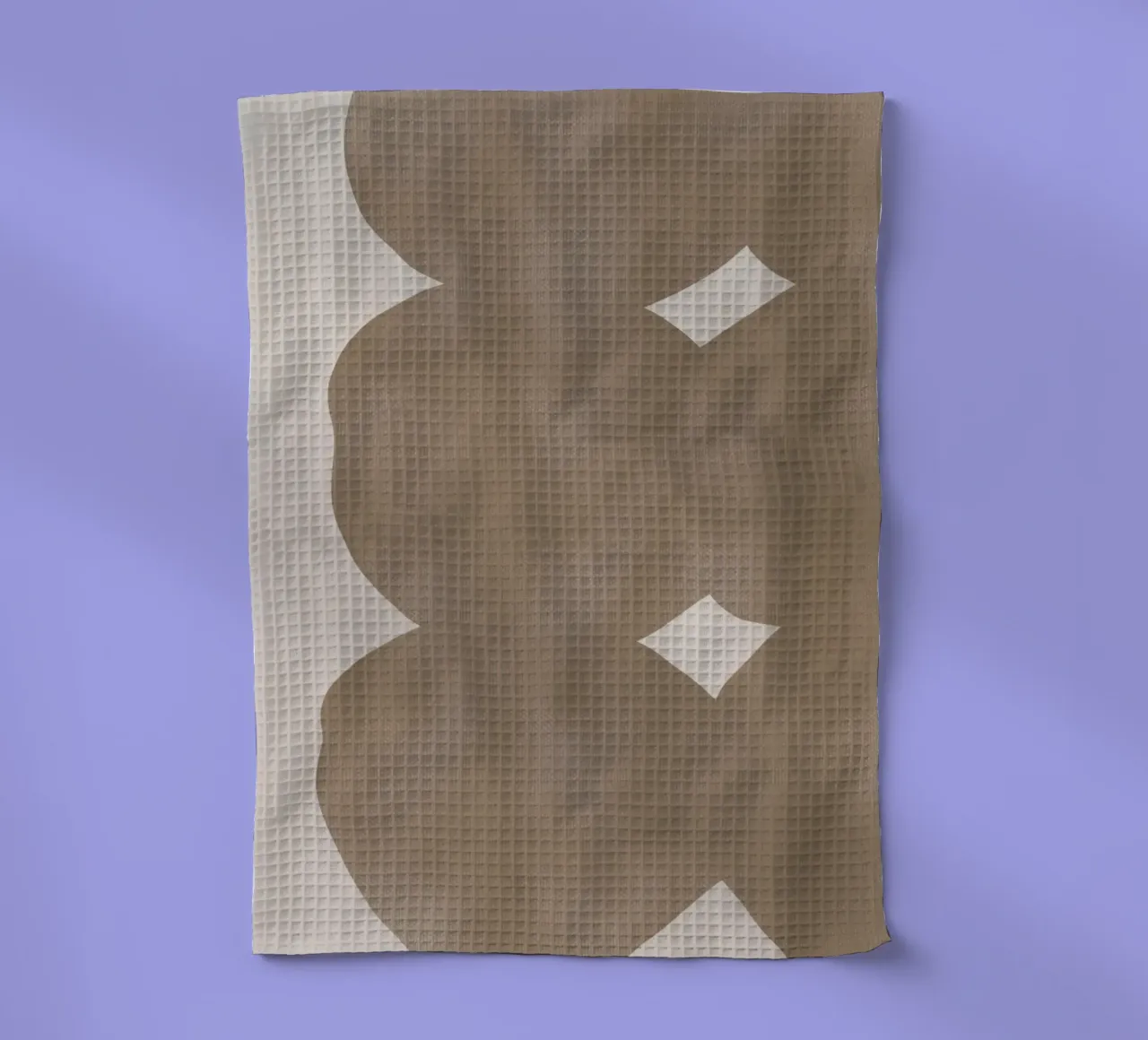 Marron sourd minimaliste torchon de Little Dean