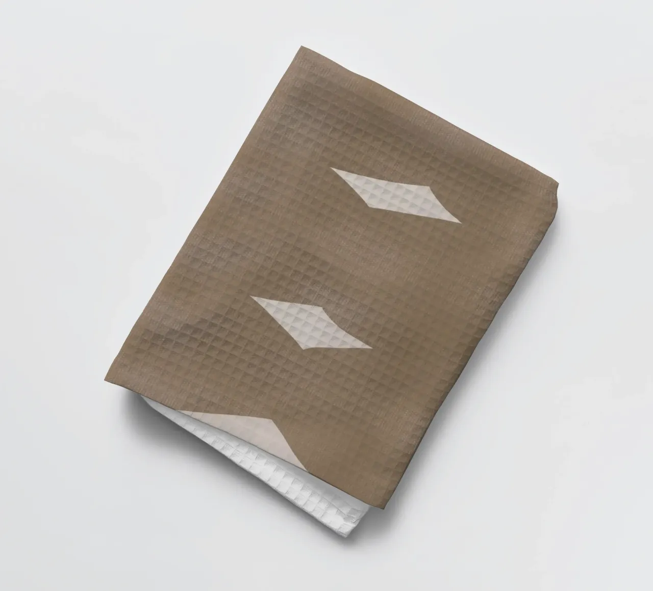 Marron sourd minimaliste torchon de Little Dean